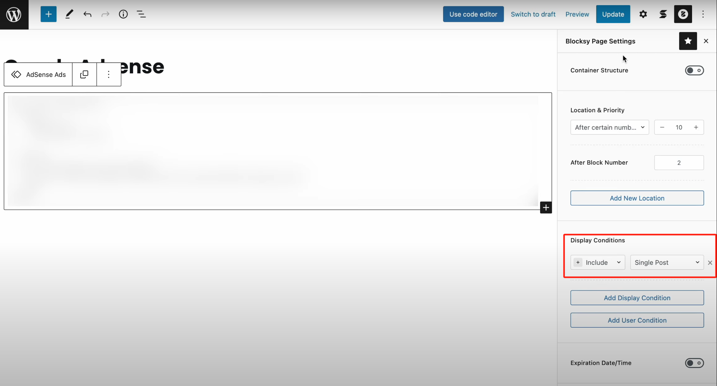 Image [10]-Blocksy Pro Content Block Hands-on: the complete method of efficiently inserting ads into WordPress websites