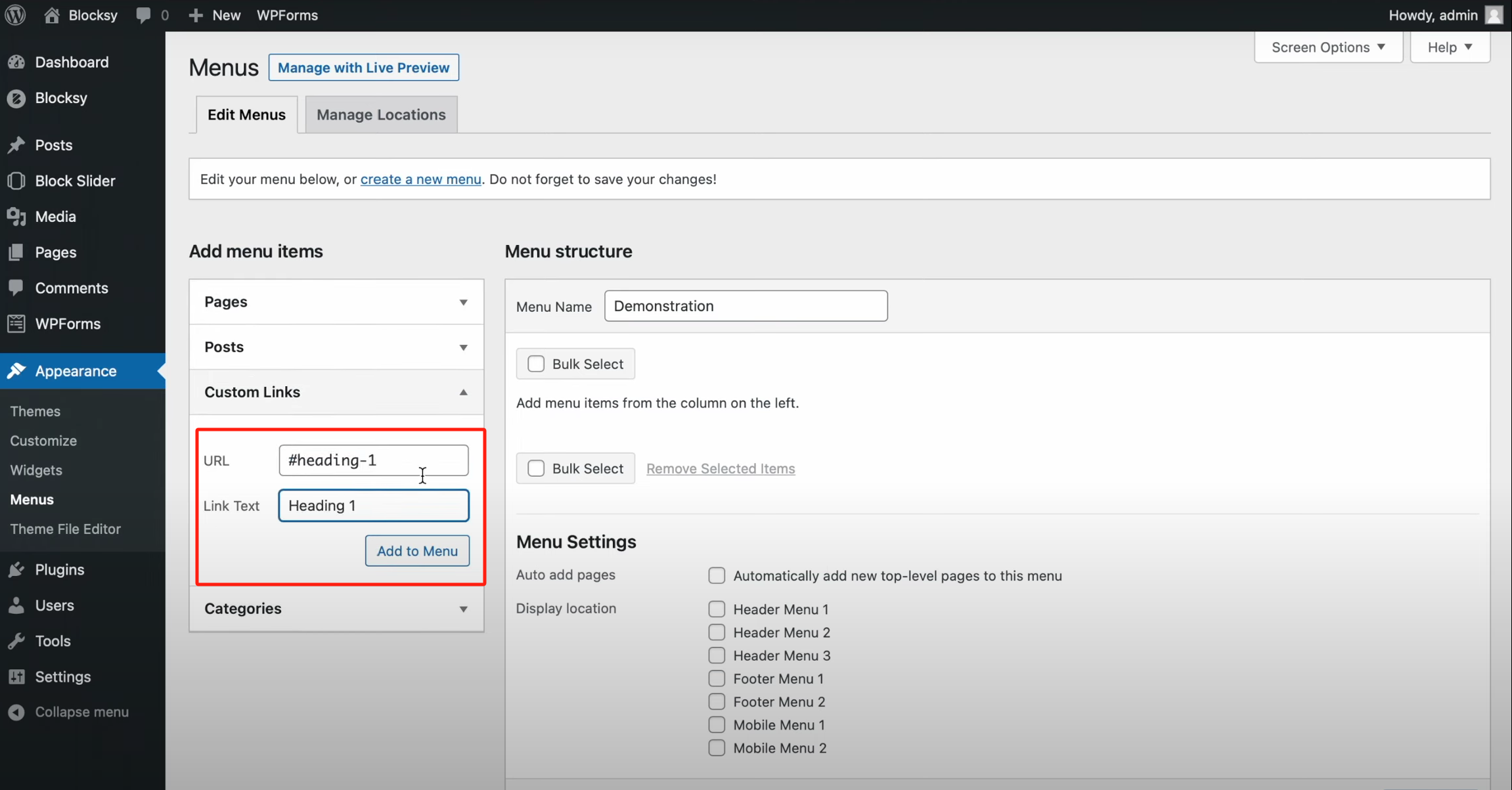 图片[5]-Blocksy 单页网站教程：实现锚点跳转与菜单高亮效果