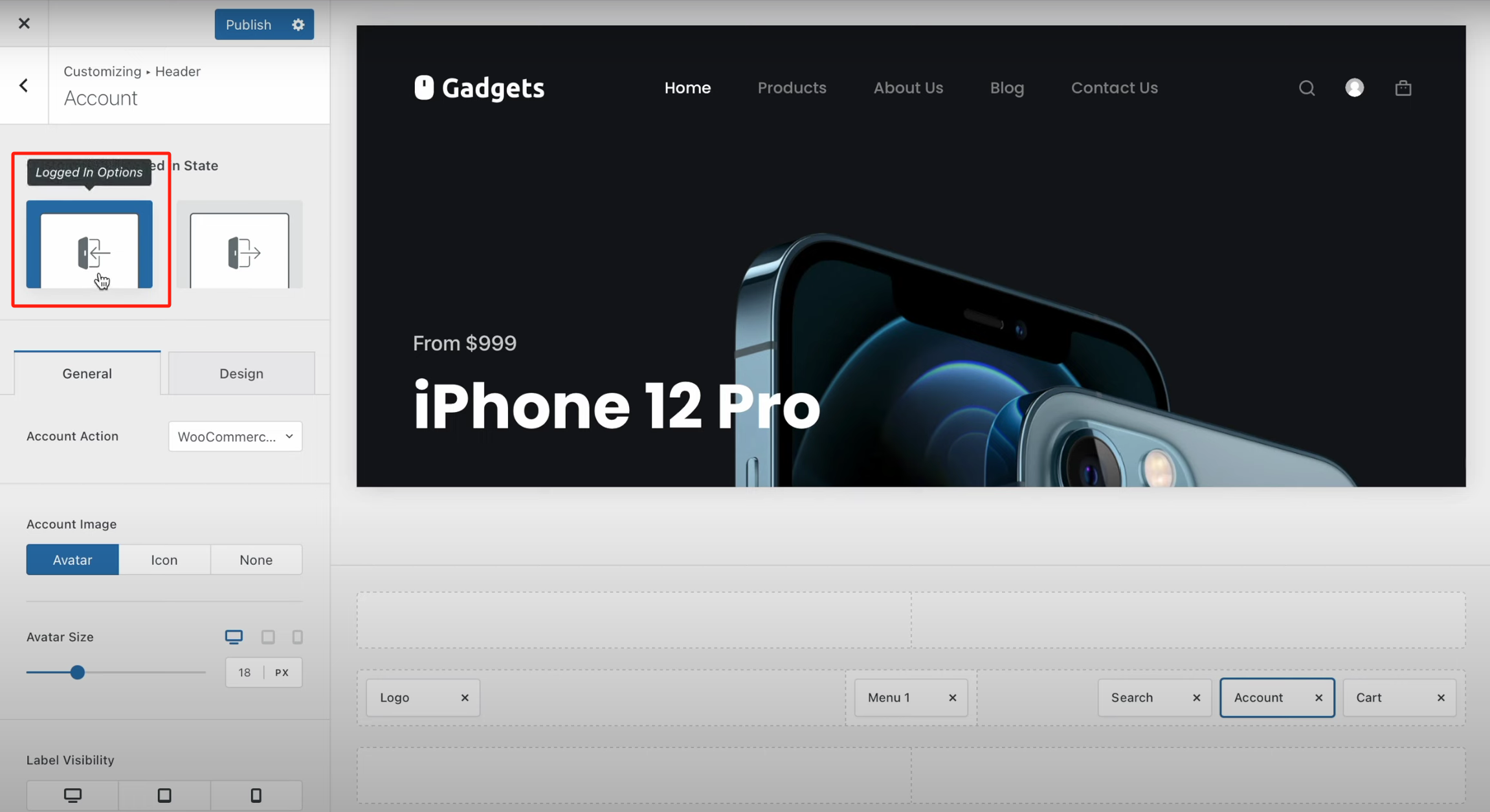 图片[3]-Blocksy 账户元素使用教程：实现 WordPress 登录注册与社交登录集成