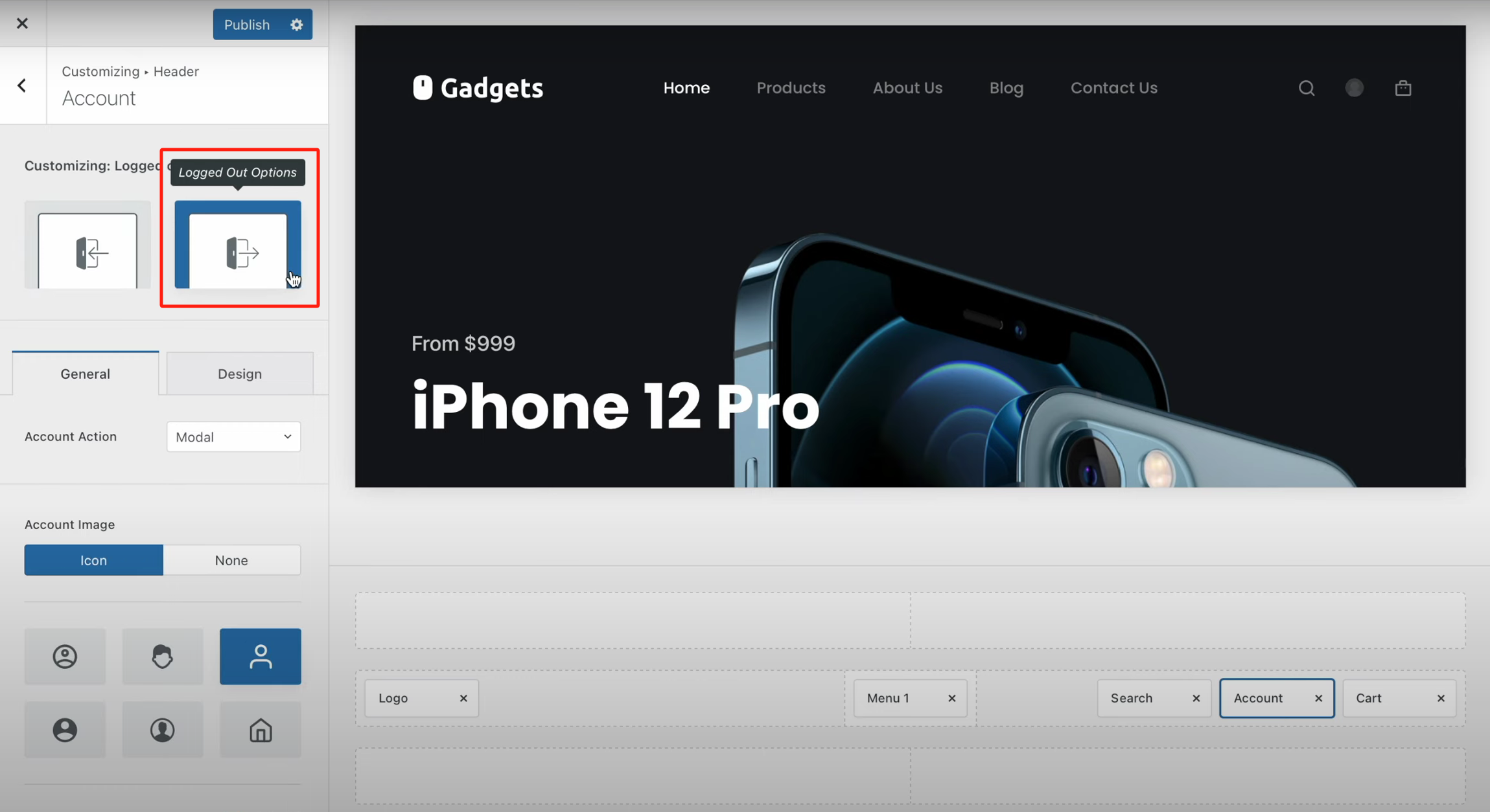 图片[4]-Blocksy 账户元素使用教程：实现 WordPress 登录注册与社交登录集成