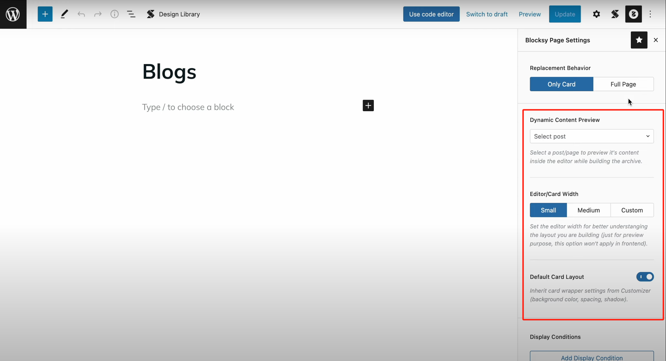 图片[5]-Blocksy 教程：使用 Content Blocks 创建自定义归档模板