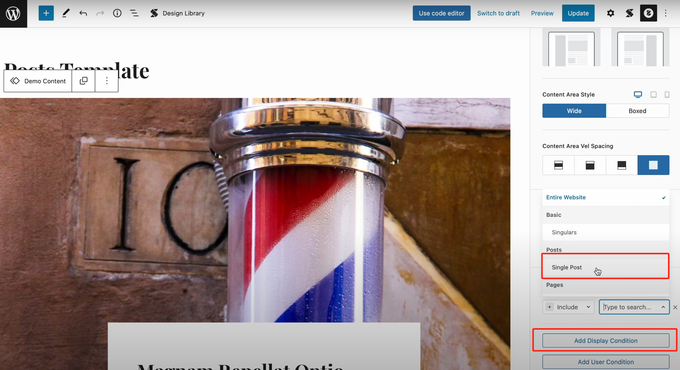 图片[9]-Blocksy 教程：创建自定义文章详情页模板的完整方法