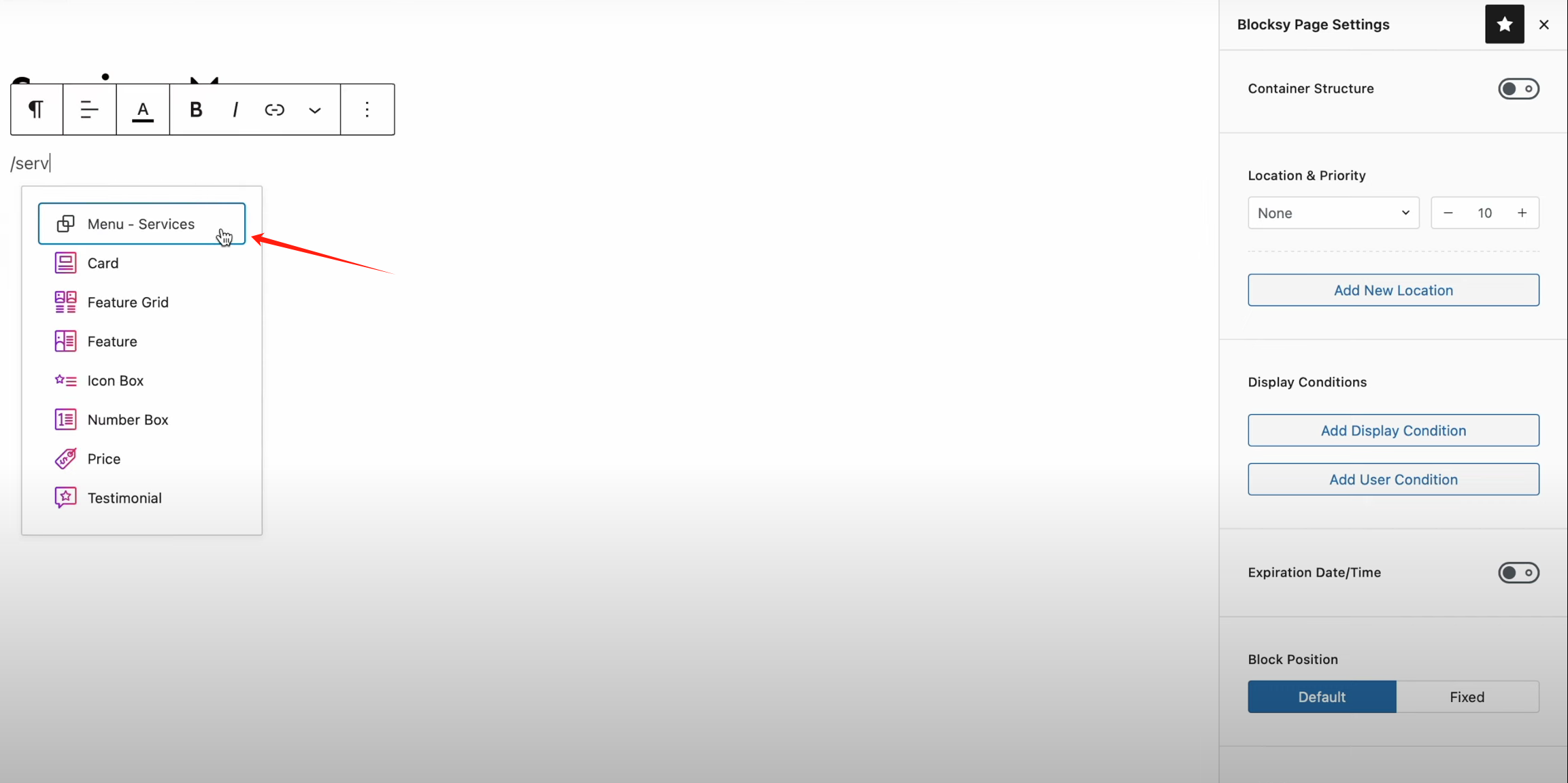 图片[5]-Blocksy 教程：打造高级动态菜单系统（结合 Content Blocks 与 Gutenberg）