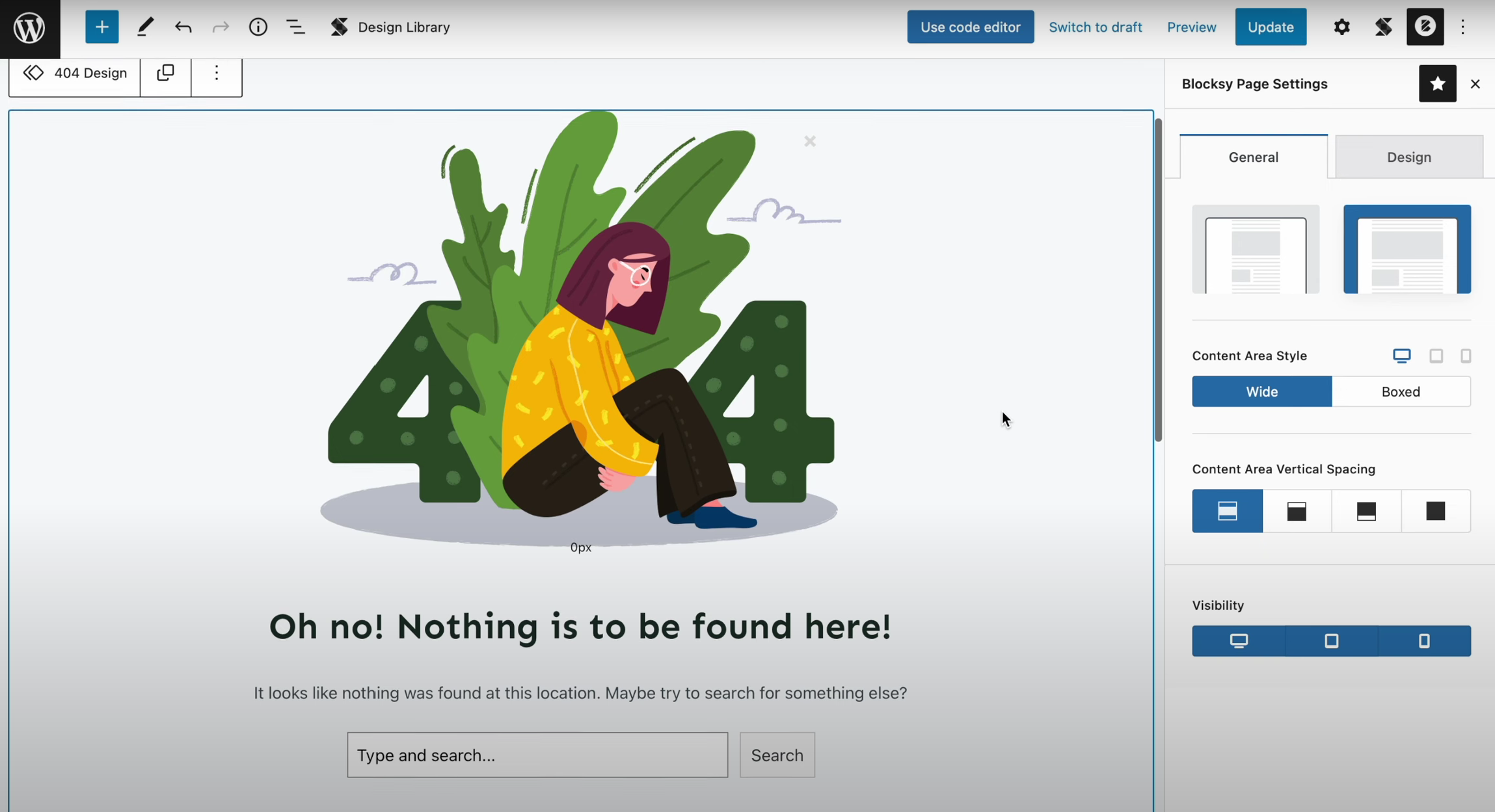 Image [5] - How to Create Custom 404 Pages with Bloxy Pro to Enhance User Experience