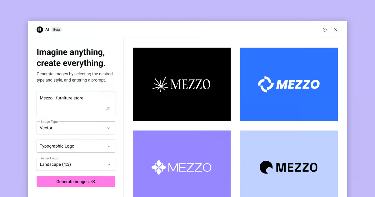 Imagen [3]-Actualización de abril de Elementor: generador de logotipos AI, herramientas de imagen inteligente y bloques editables