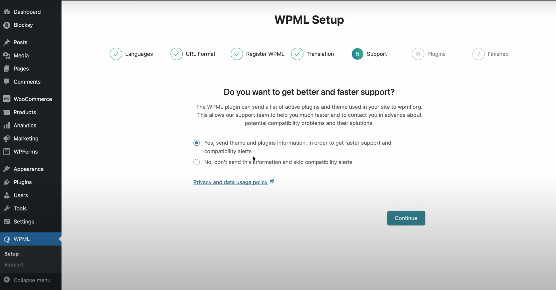 Image [7] - Tutoriel multilingue sur le thème Blocksy : Construire rapidement des sites web multilingues avec WPML