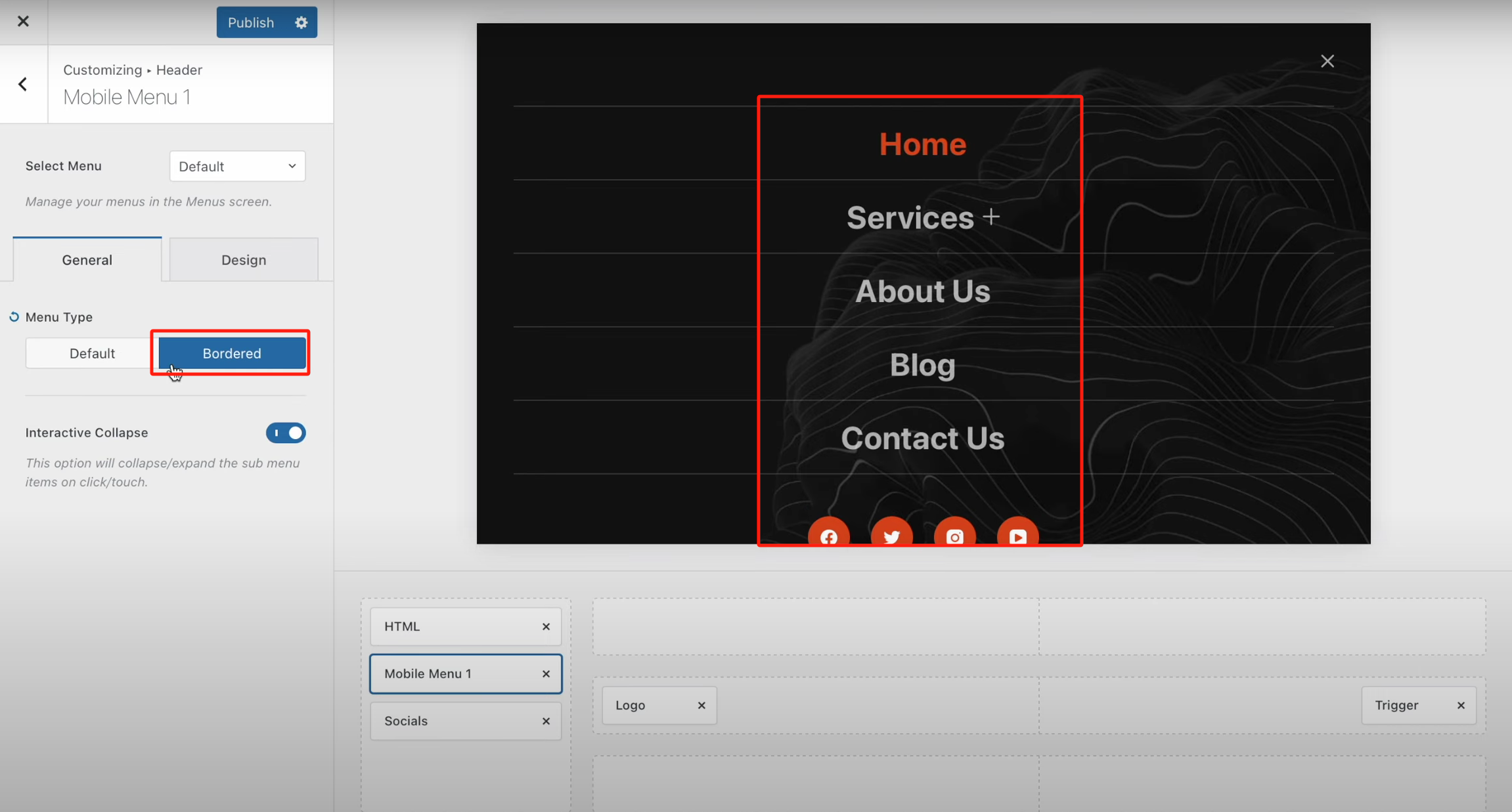 图片[6]-Blocksy 移动端页眉完整教程：Off Canvas 菜单与菜单布局解析