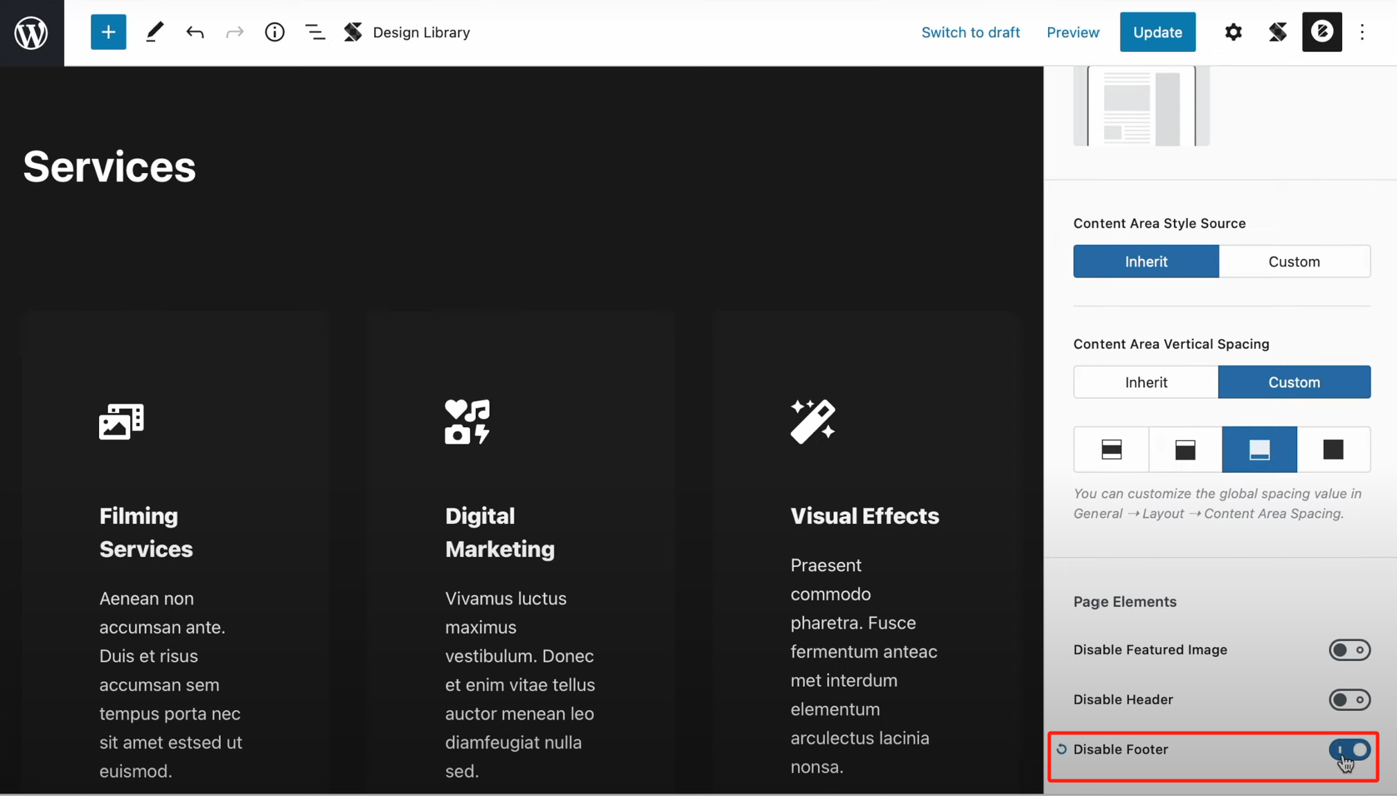 Image [11] - Blocksy Gutenberg Page Setup Guide : Créer des mises en page uniques de style indépendant