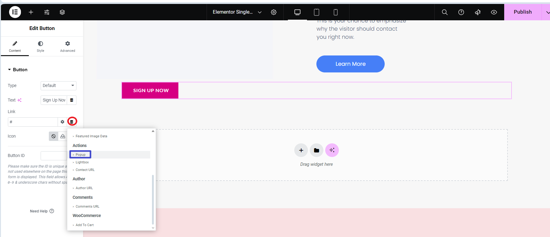 图片[15]-Elementor 点击触发订阅弹窗教程：完整设置与实用技巧