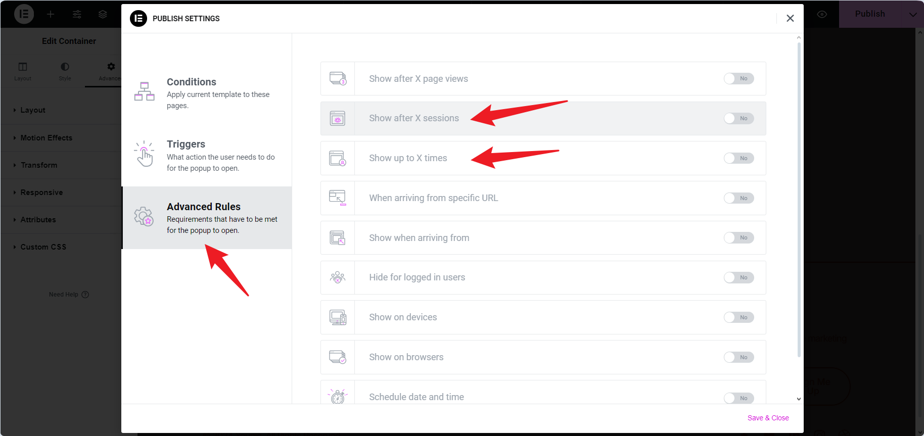 图片[19]-Elementor 点击触发订阅弹窗教程：完整设置与实用技巧