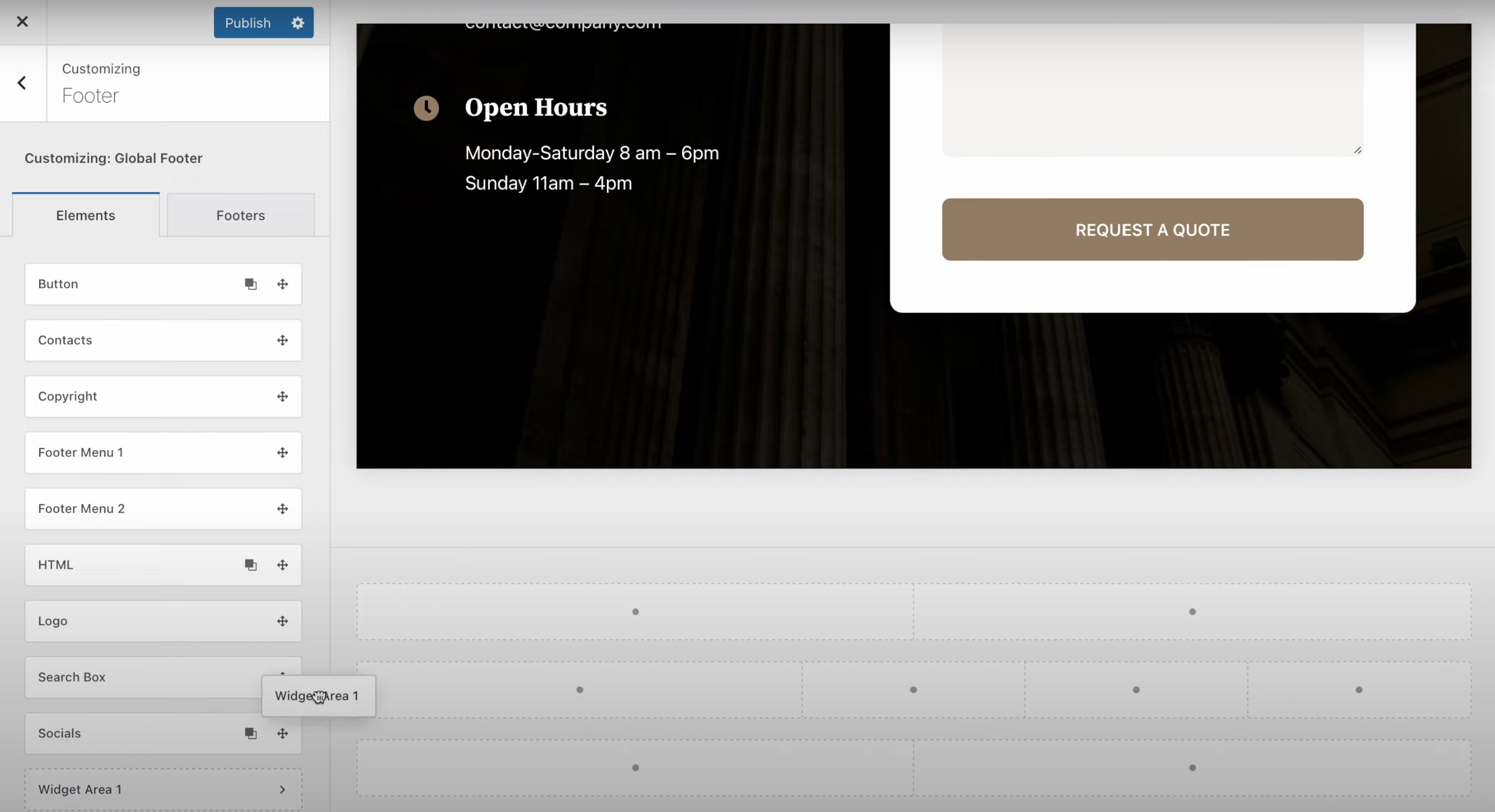 Image [3]-Blocksy Footer Builder Usage Tutorial: Complete Mastery of Customization, Layout & Conditional Footer Settings