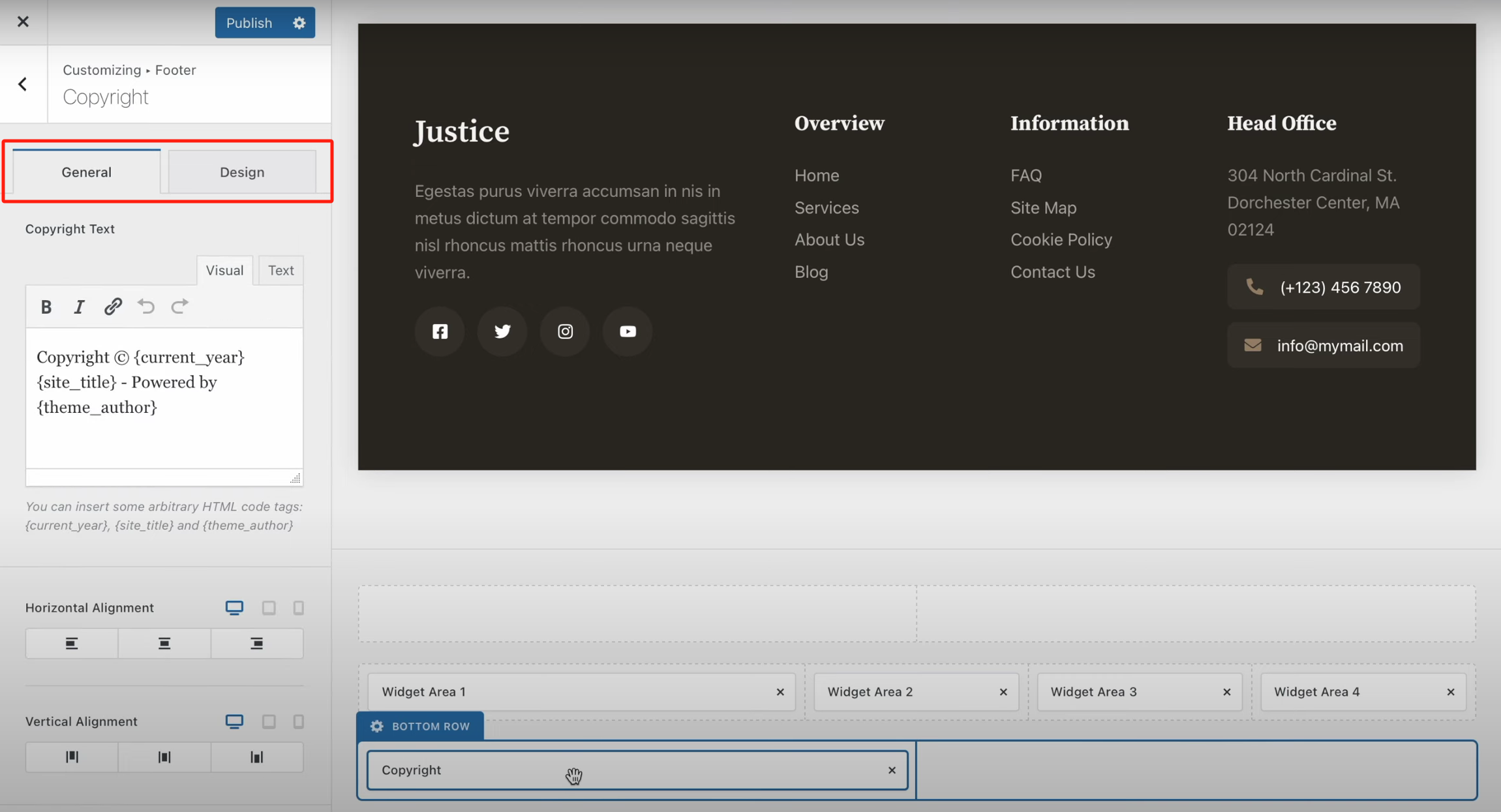 Image [8]-Blocksy Footer Builder Usage Tutorial: Complete Mastery of Customization, Layout and Conditional Footer Settings
