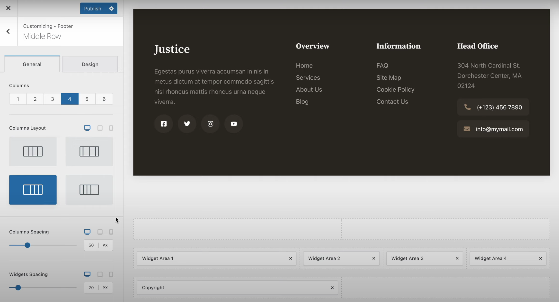 Image [9]-Blocksy Footer Builder Usage Tutorial: Complete Mastery of Customization, Layout and Conditional Footer Settings
