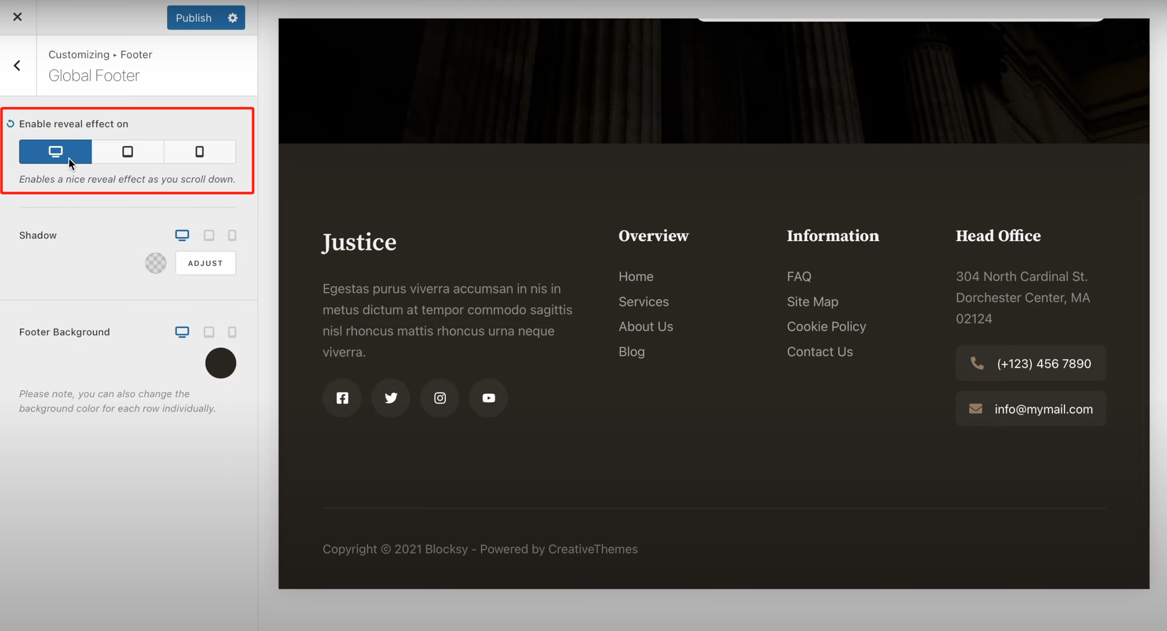 Image [11]-Blocksy Footer Builder Usage Tutorial: Complete Mastery of Customization, Layout and Conditional Footer Settings