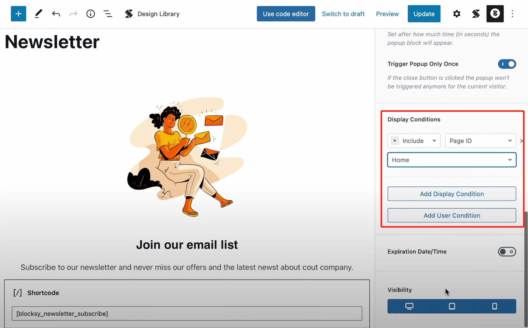 Image [6]-Blocksy Popups Feature Guide: Boosting User Interaction and Conversion Rates
