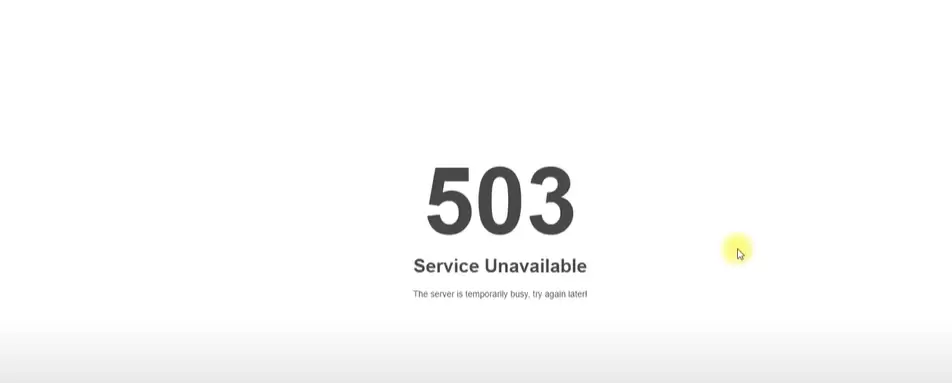 Image [7] - La différence entre les erreurs 503 et 502 : comment identifier la source du problème