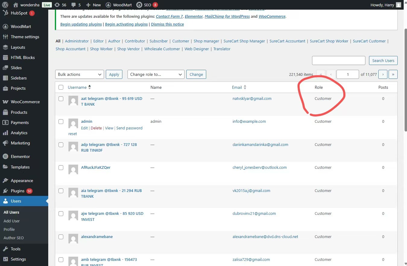 画像[3] - 消えたWordPressのプラグインバーを復元するには？