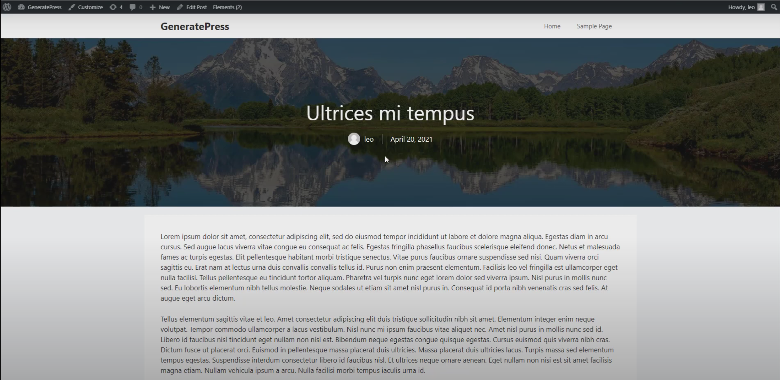 图片[9]-利用GeneratePress Premium实现页眉与页面英雄区块无缝合并，打造专业首页设计