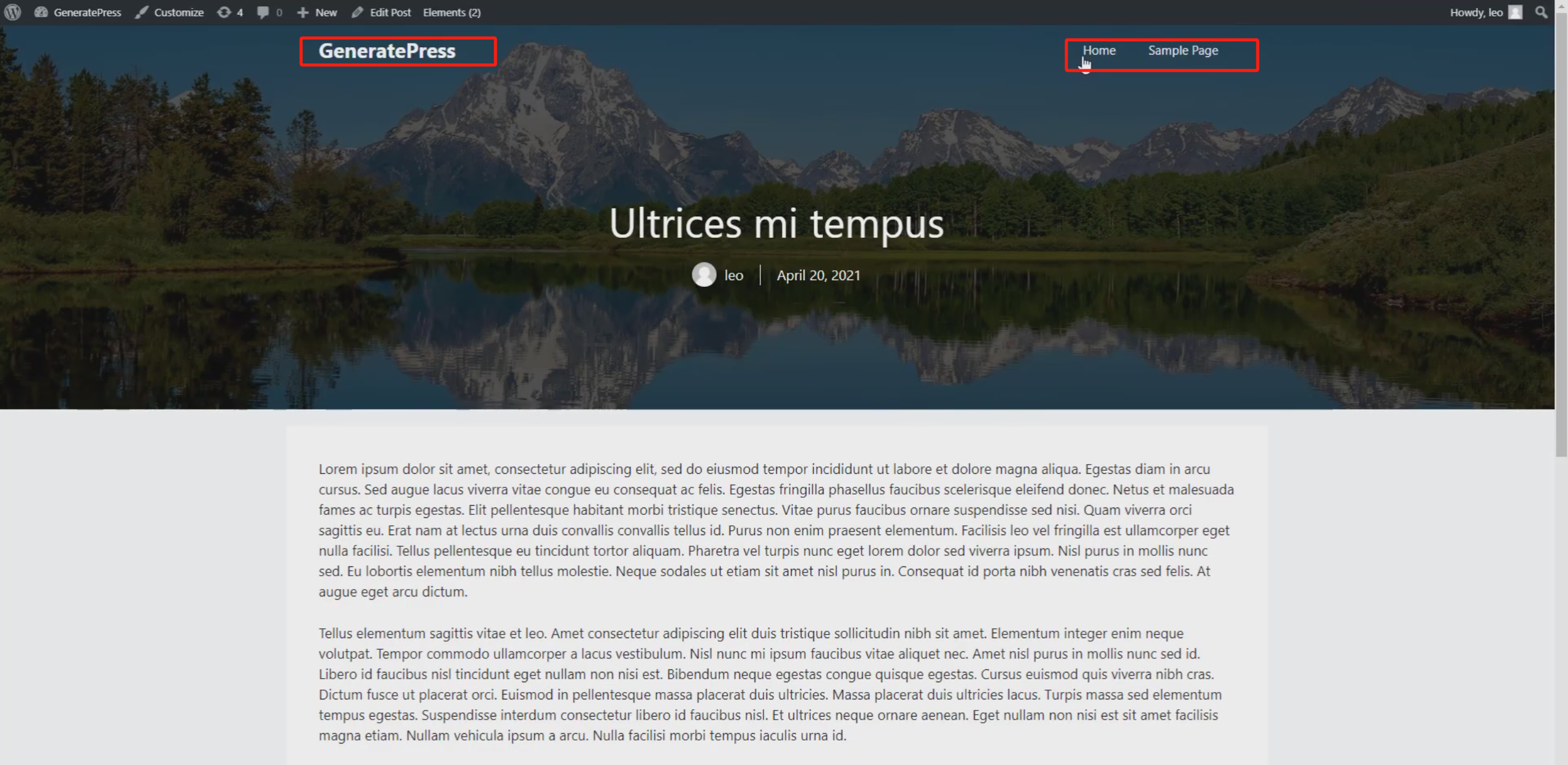 图片[12]-利用GeneratePress Premium实现页眉与页面英雄区块无缝合并，打造专业首页设计