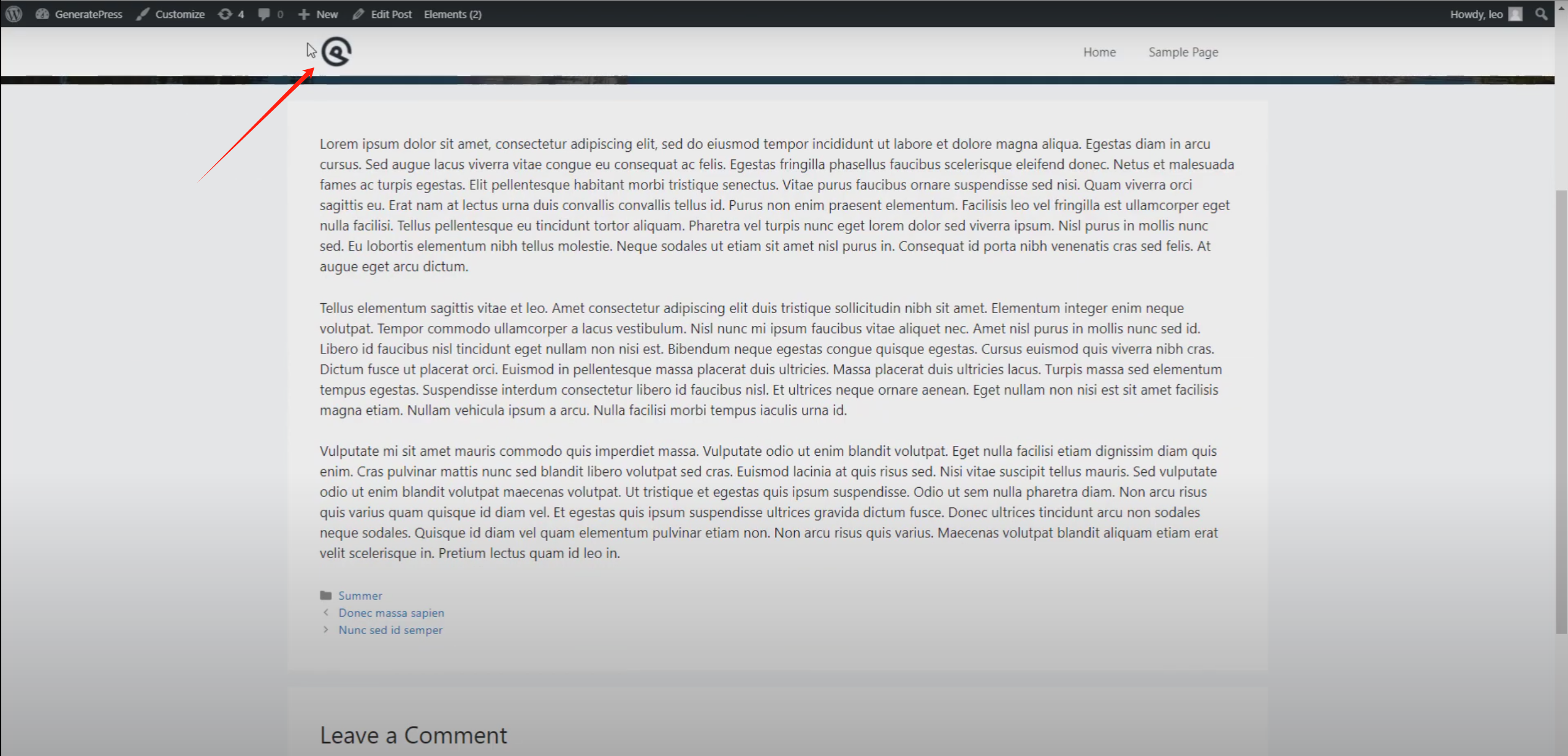 图片[17]-利用GeneratePress Premium实现页眉与页面英雄区块无缝合并，打造专业首页设计