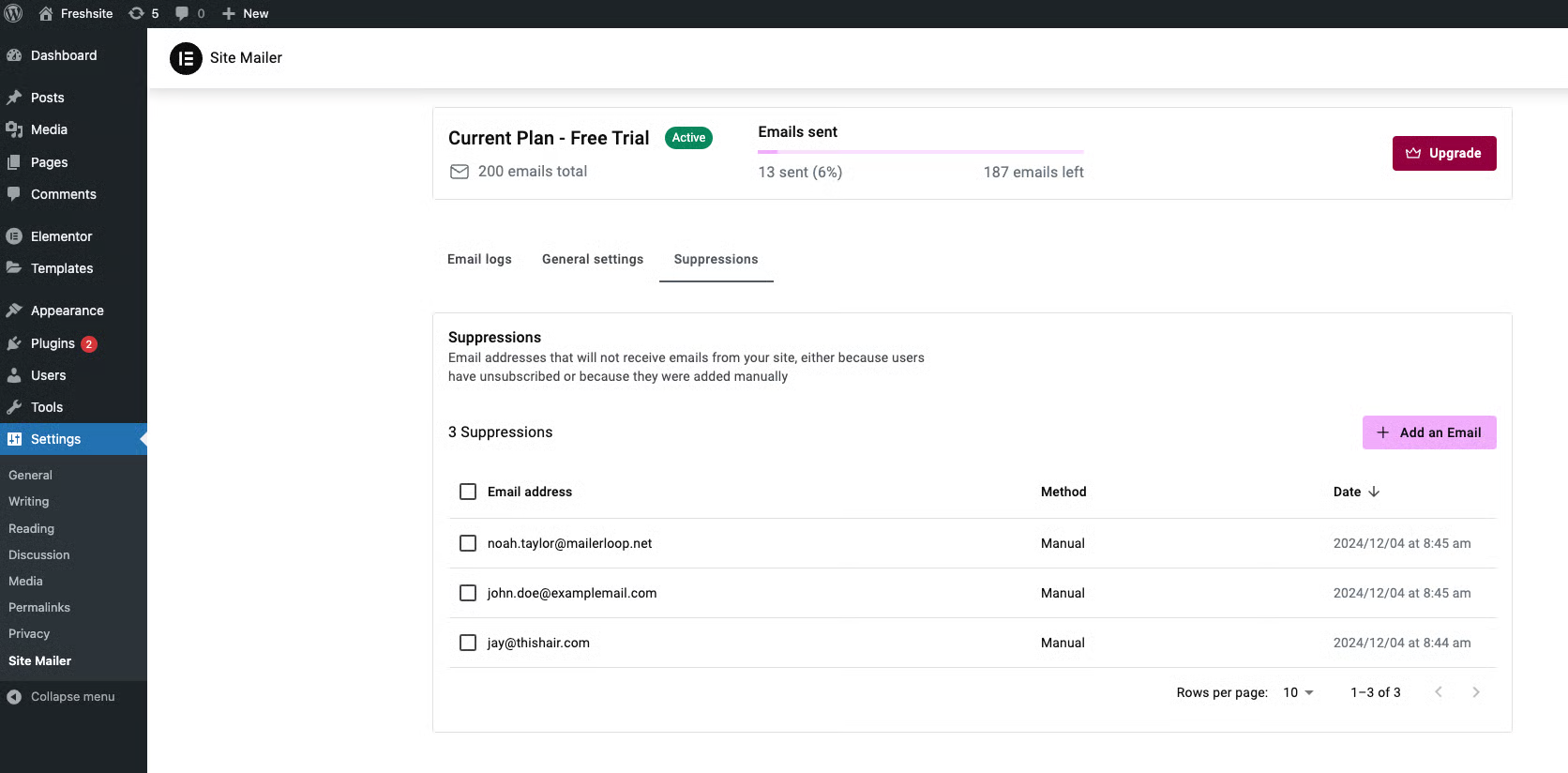 画像[7]-Site Mailer: WordPressのメール送信を簡素化し、SMTPプラグインの面倒な設定に別れを告げる！