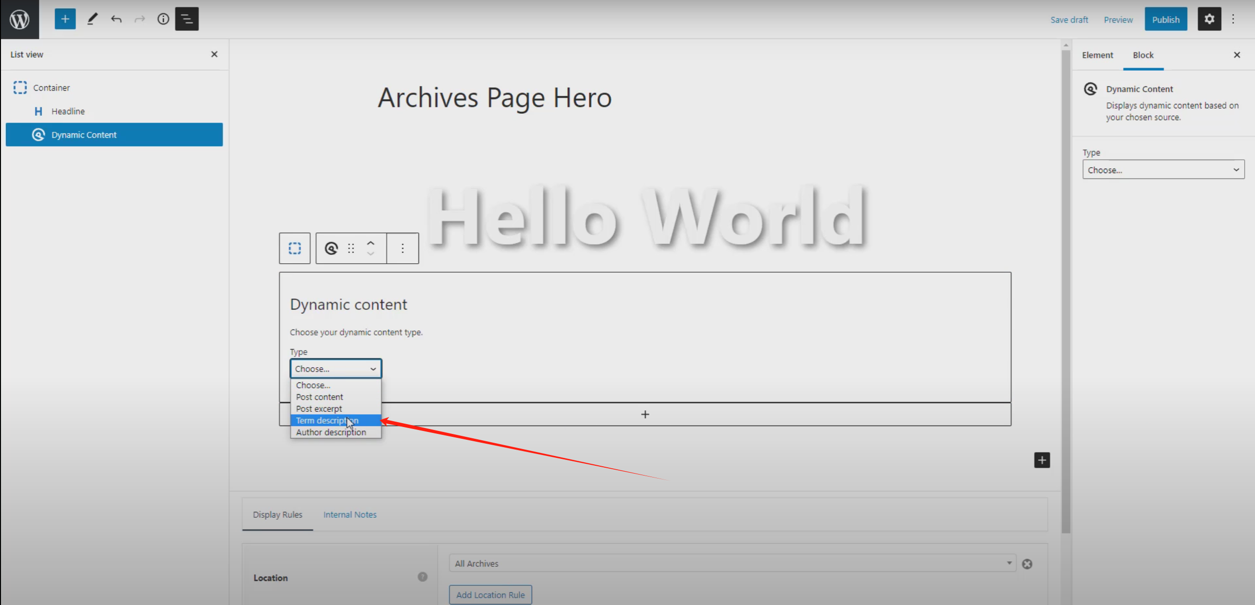 图片[9]-用 GeneratePress 和 GenerateBlocks 打造美观的分类与标签归档页顶部横幅