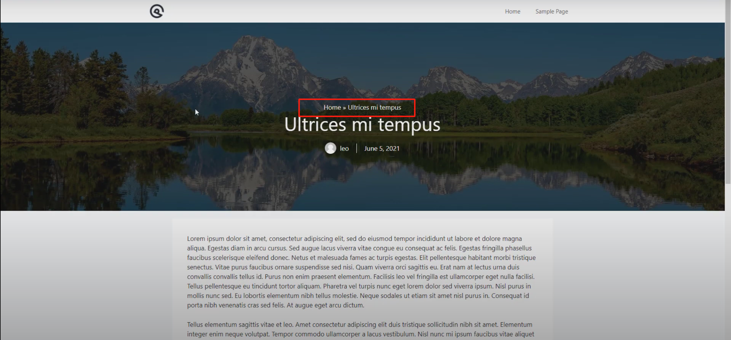 Image [15] - Tutoriel pour ajouter un fil d'Ariane à la navigation avec GeneratePress et GenerateBlocks
