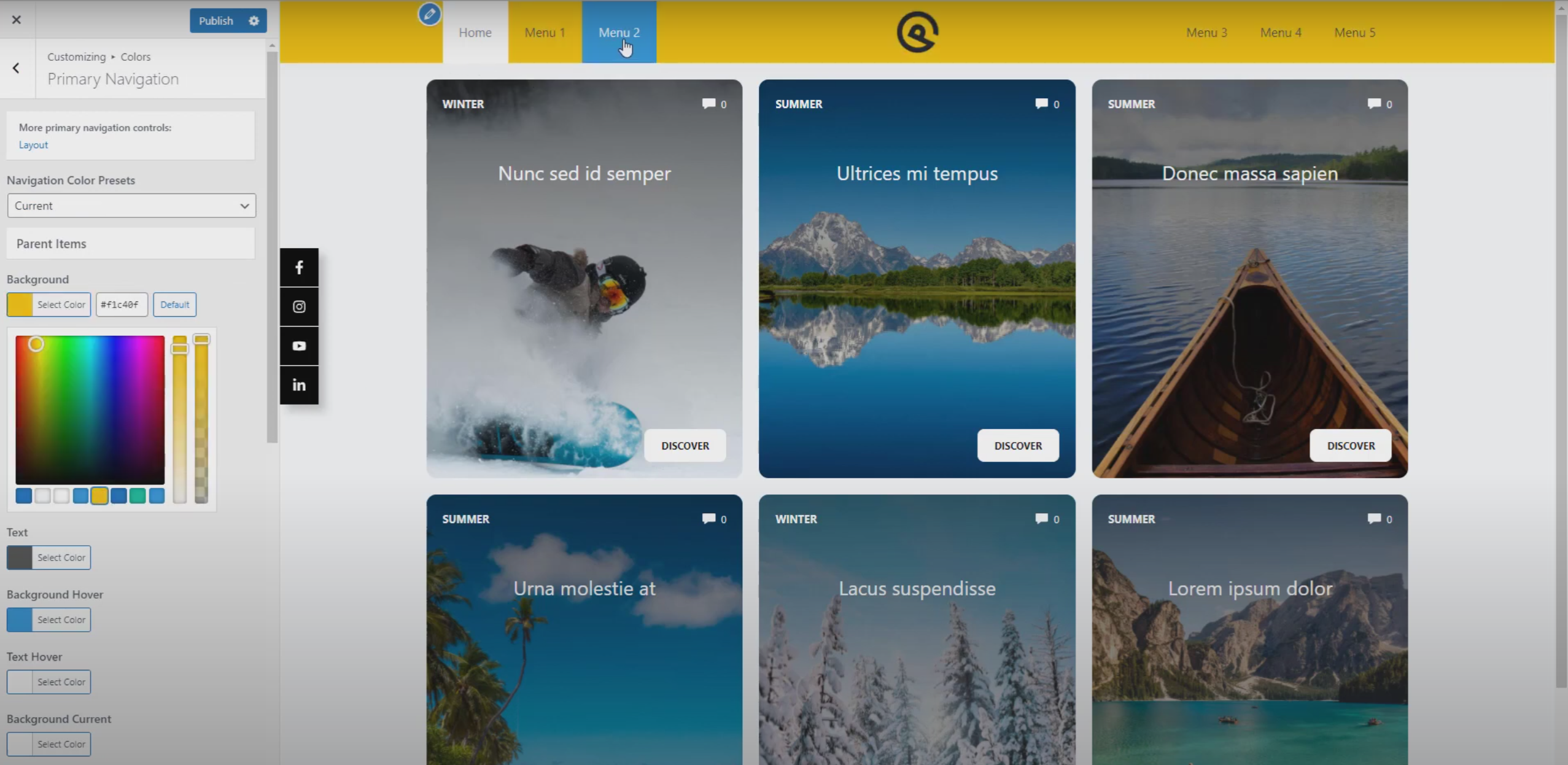 图片[11]-GeneratePress 实现 Logo 居中与两侧菜单均衡分布的导航栏设置教程