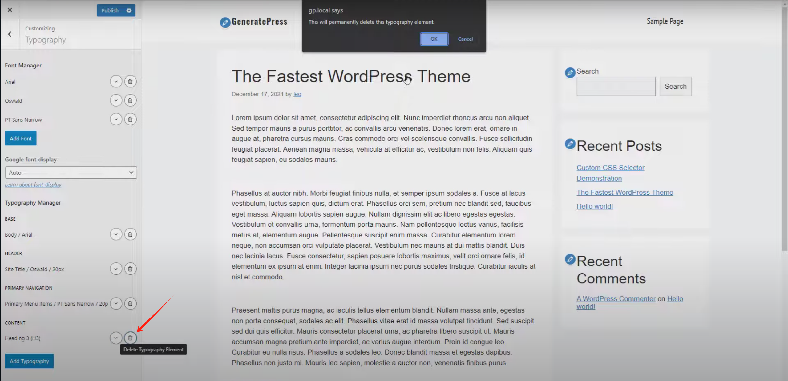 Image [9] - How to Customize Website Typography with GeneratePress Dynamic Font System