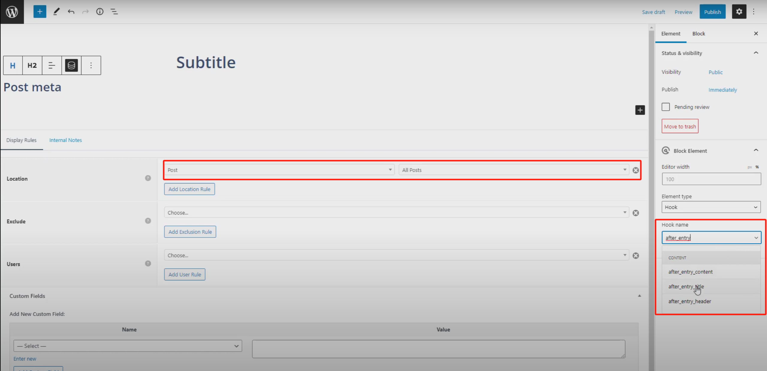 Image [8]-Complete guide to displaying subheadings with Block Element in GeneratePress