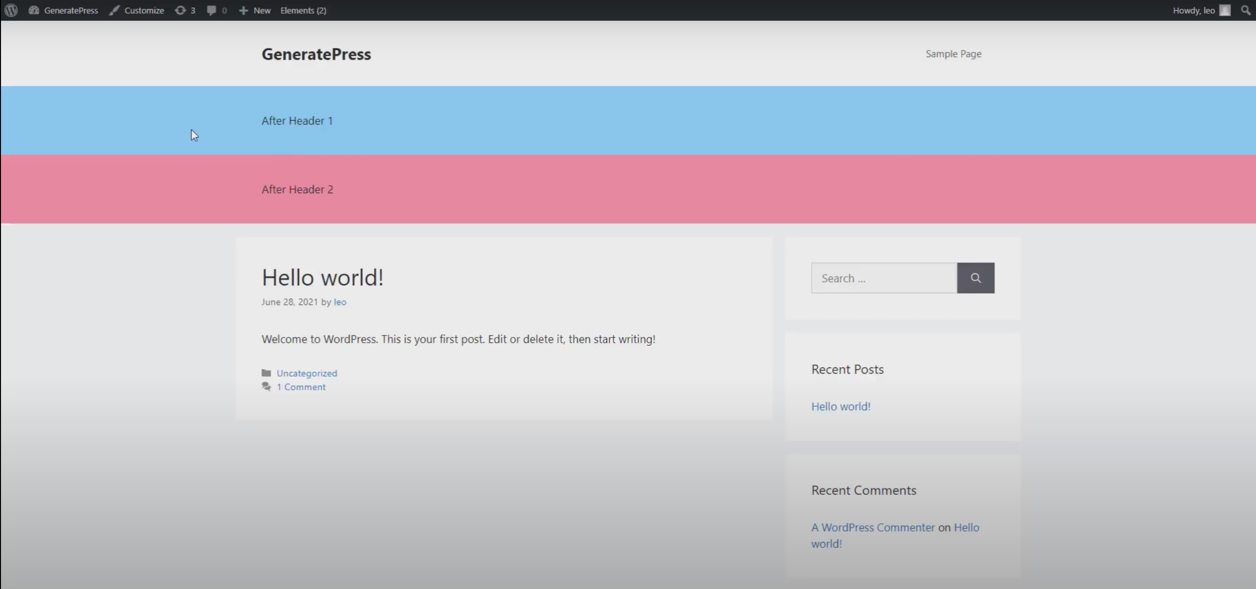 图片[4]-如何在 GeneratePress 中使用 Hook 优先级控制页面元素的显示顺序