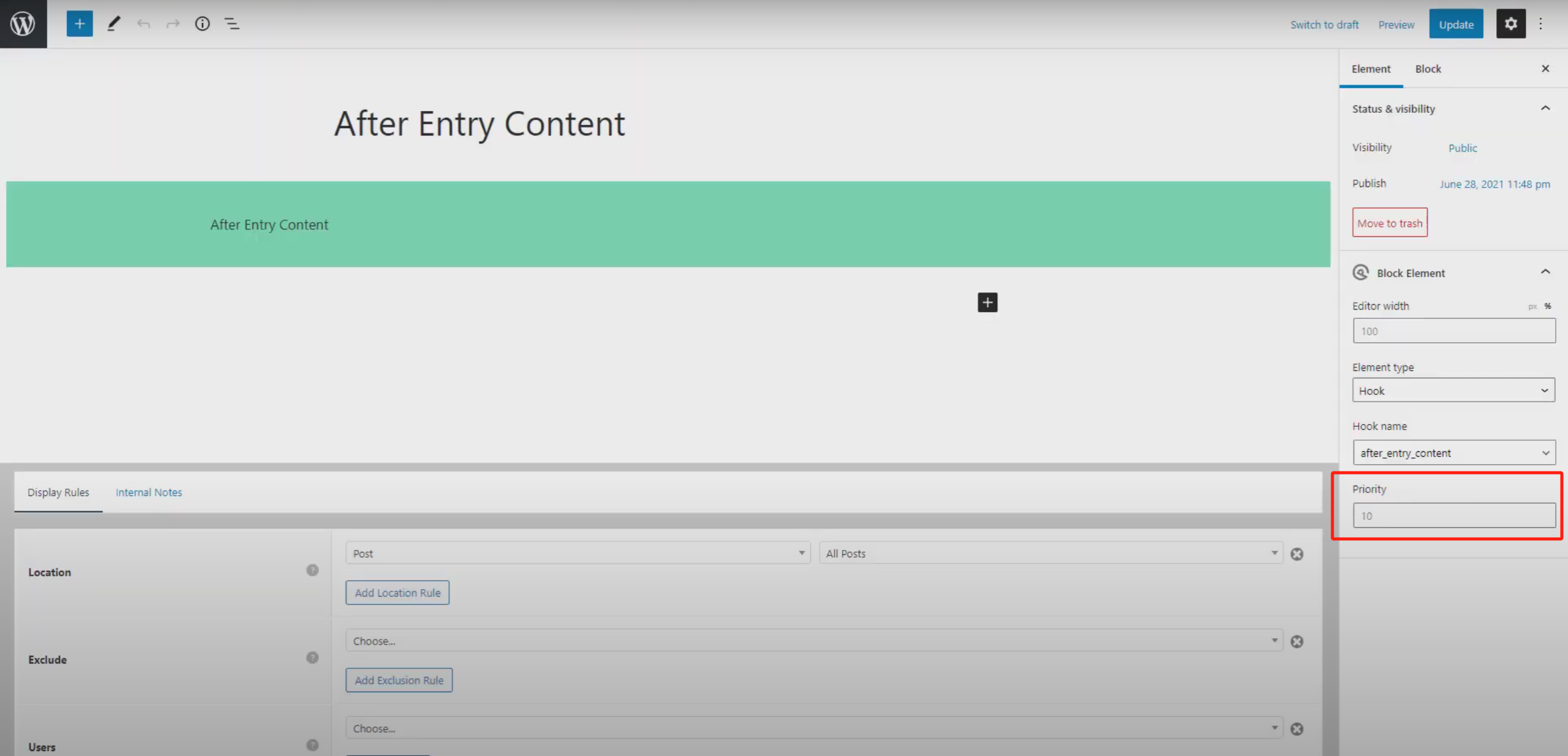 图片[13]-如何在 GeneratePress 中使用 Hook 优先级控制页面元素的显示顺序