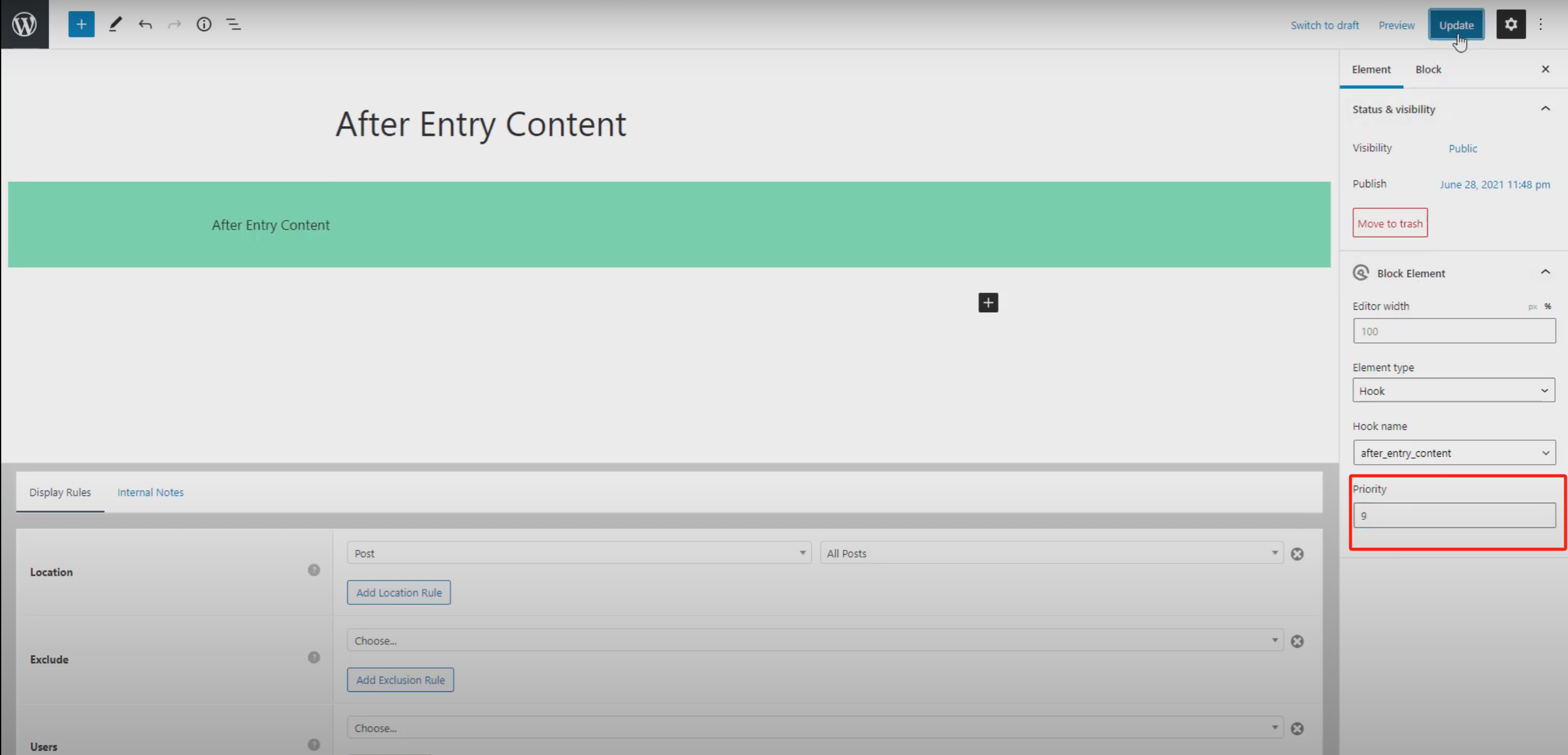 图片[14]-如何在 GeneratePress 中使用 Hook 优先级控制页面元素的显示顺序