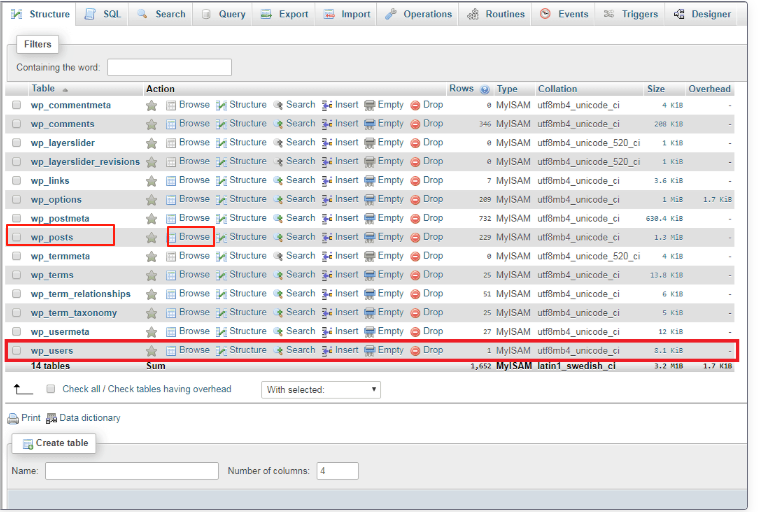 图片[4]-如何使用 phpMyAdmin 管理 WordPress 数据库：新手必读指南