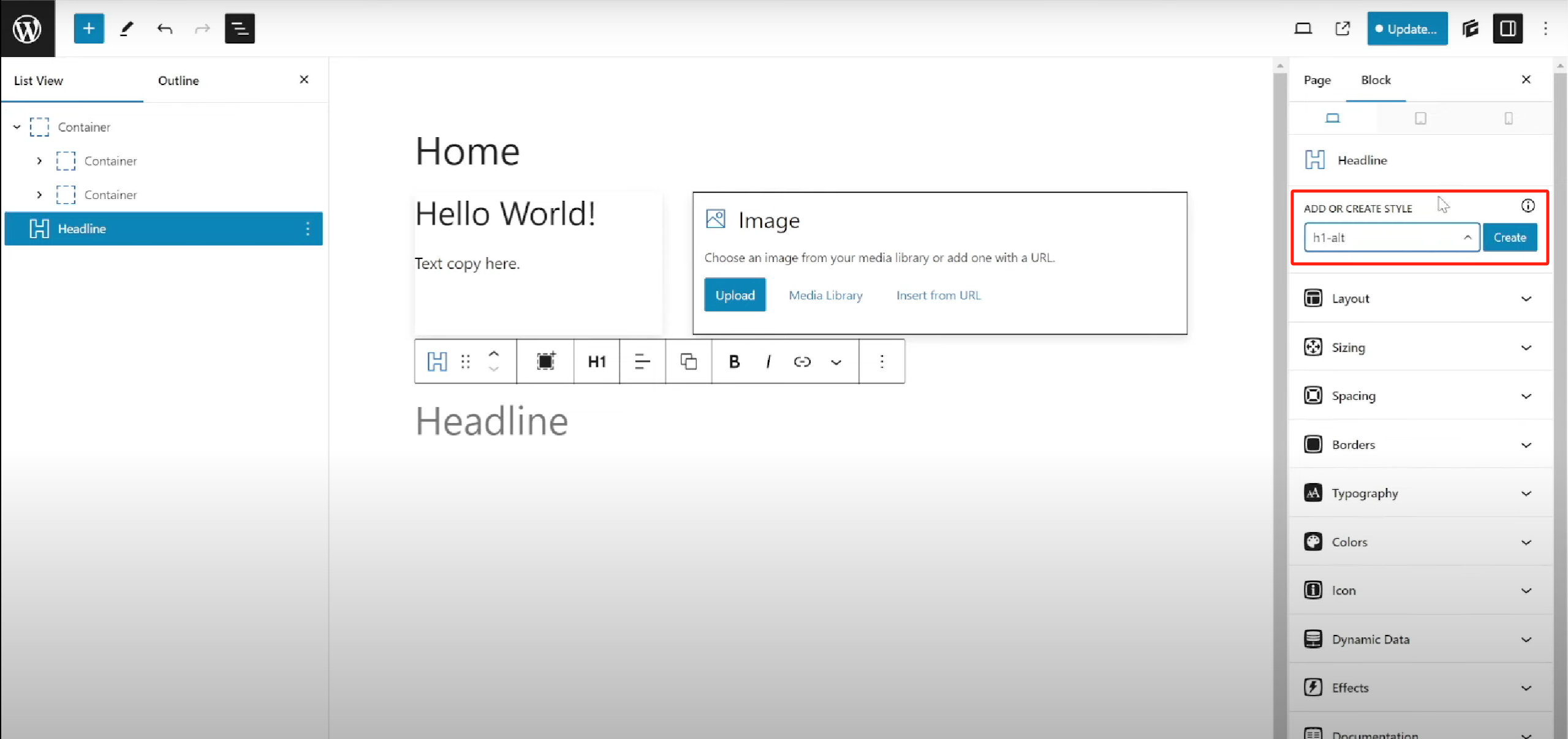 Picture [8]-GenerateBlocks global style combat: layout, spacing, title style one-stop solution!