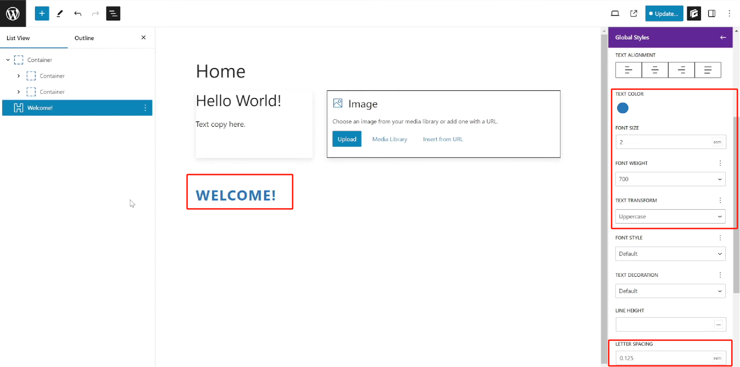 Picture [9]-GenerateBlocks global style combat: layout, spacing, title style one-stop get it done!