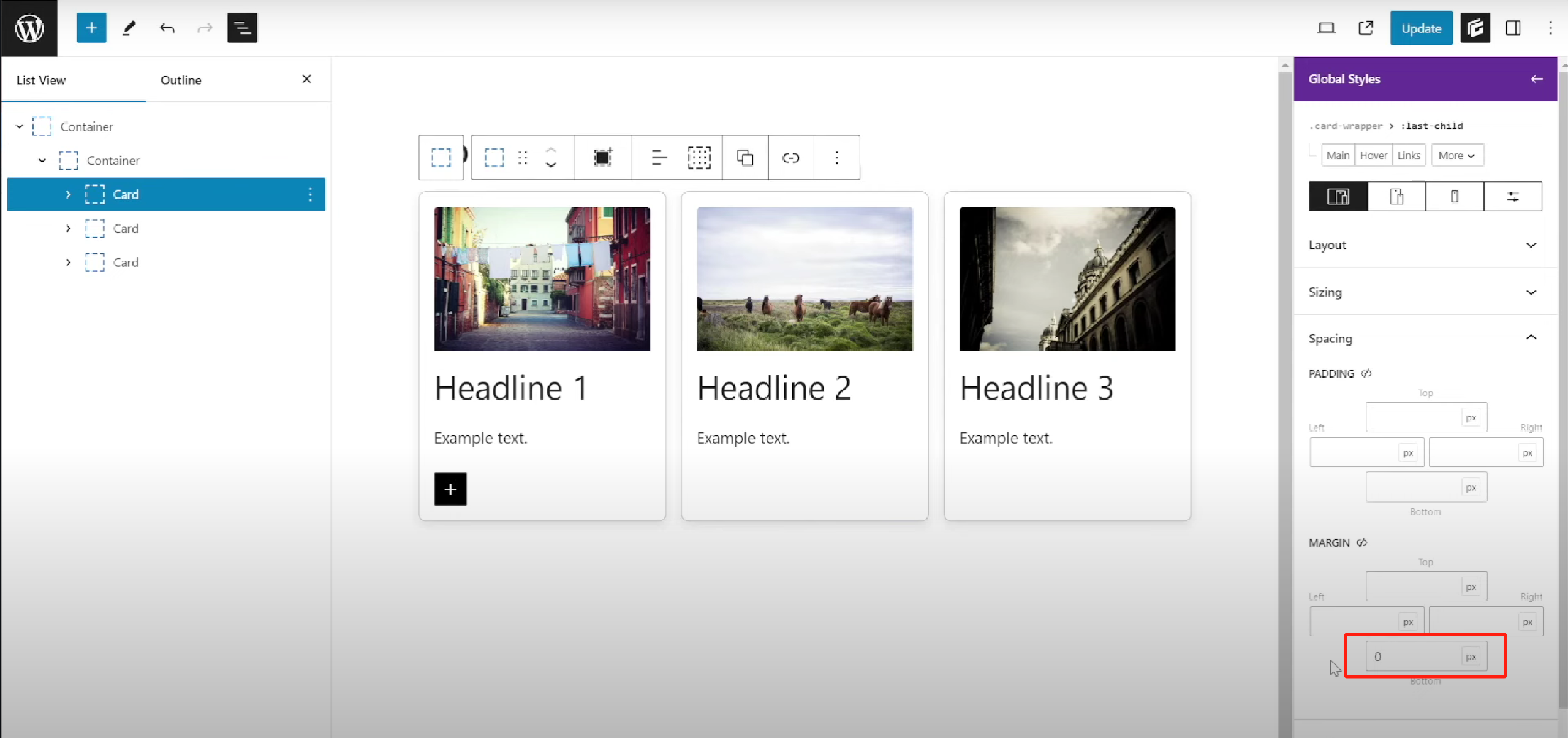 Image [9]-GenerateBlocks Sélecteurs imbriqués Guide pratique : Construire des composants de carte uniformément structurés