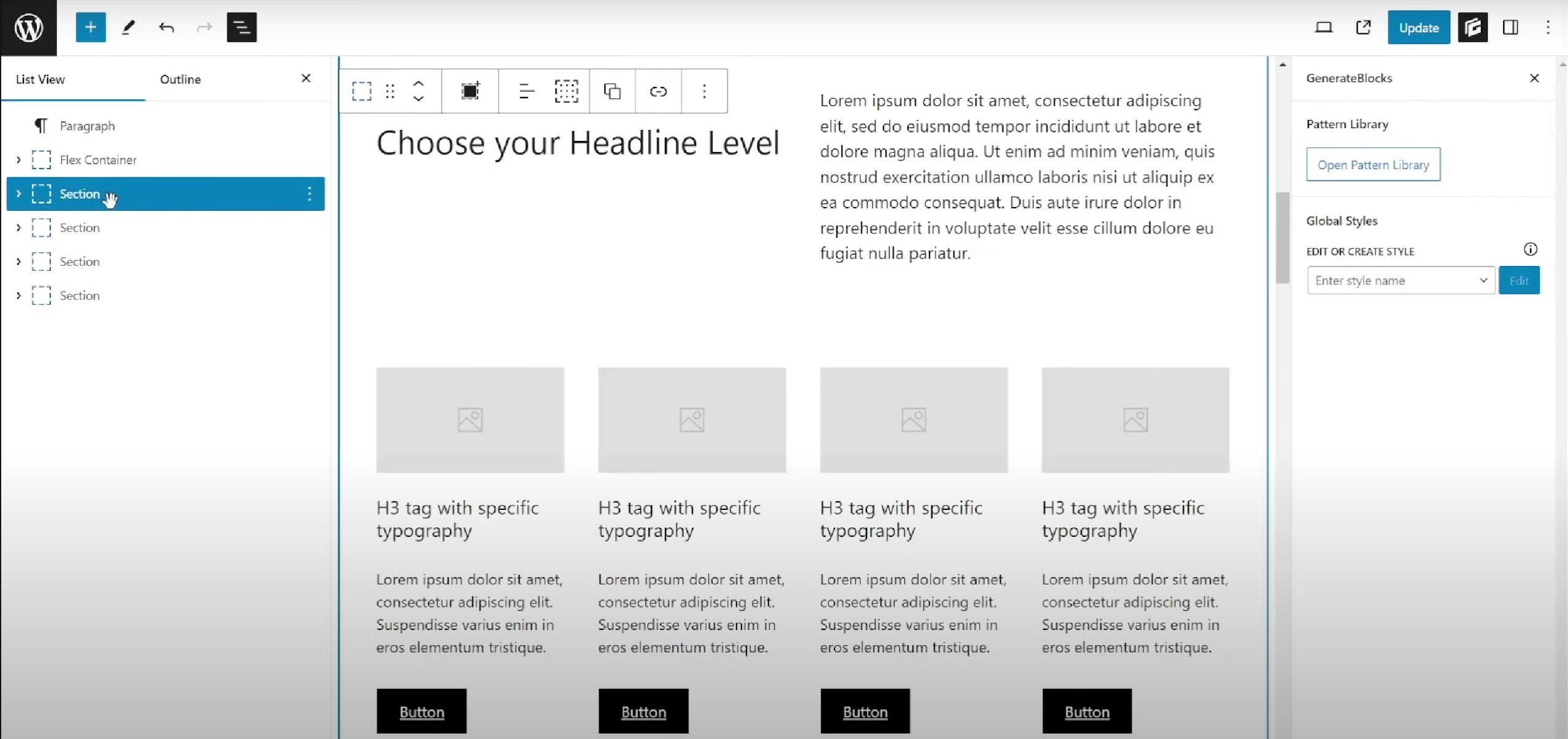 图片[10]-GenerateBlocks 模板库操作指南：快速插入单个与多个页面模块