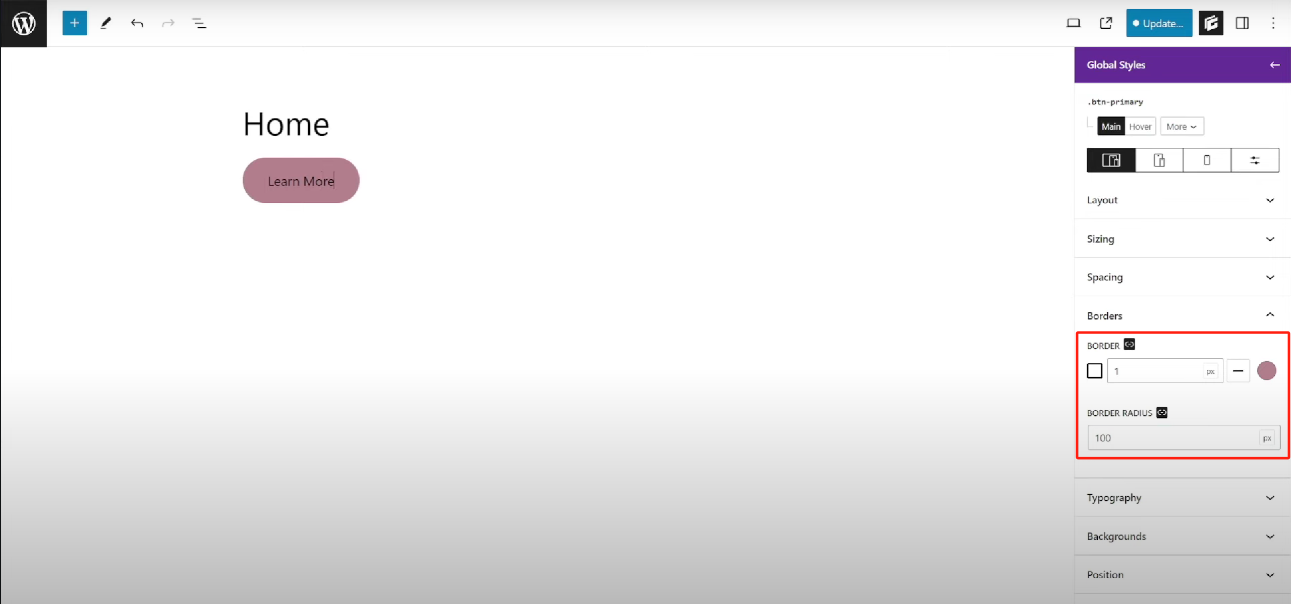 图片[7]-GenerateBlocks Pro 全局按钮样式教程：创建可复用按钮设计