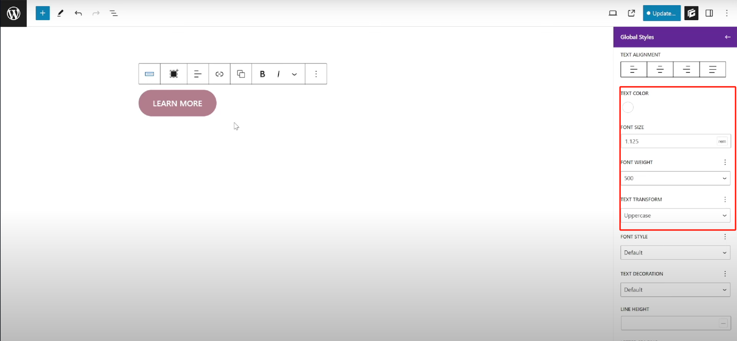 图片[8]-GenerateBlocks Pro 全局按钮样式教程：创建可复用按钮设计