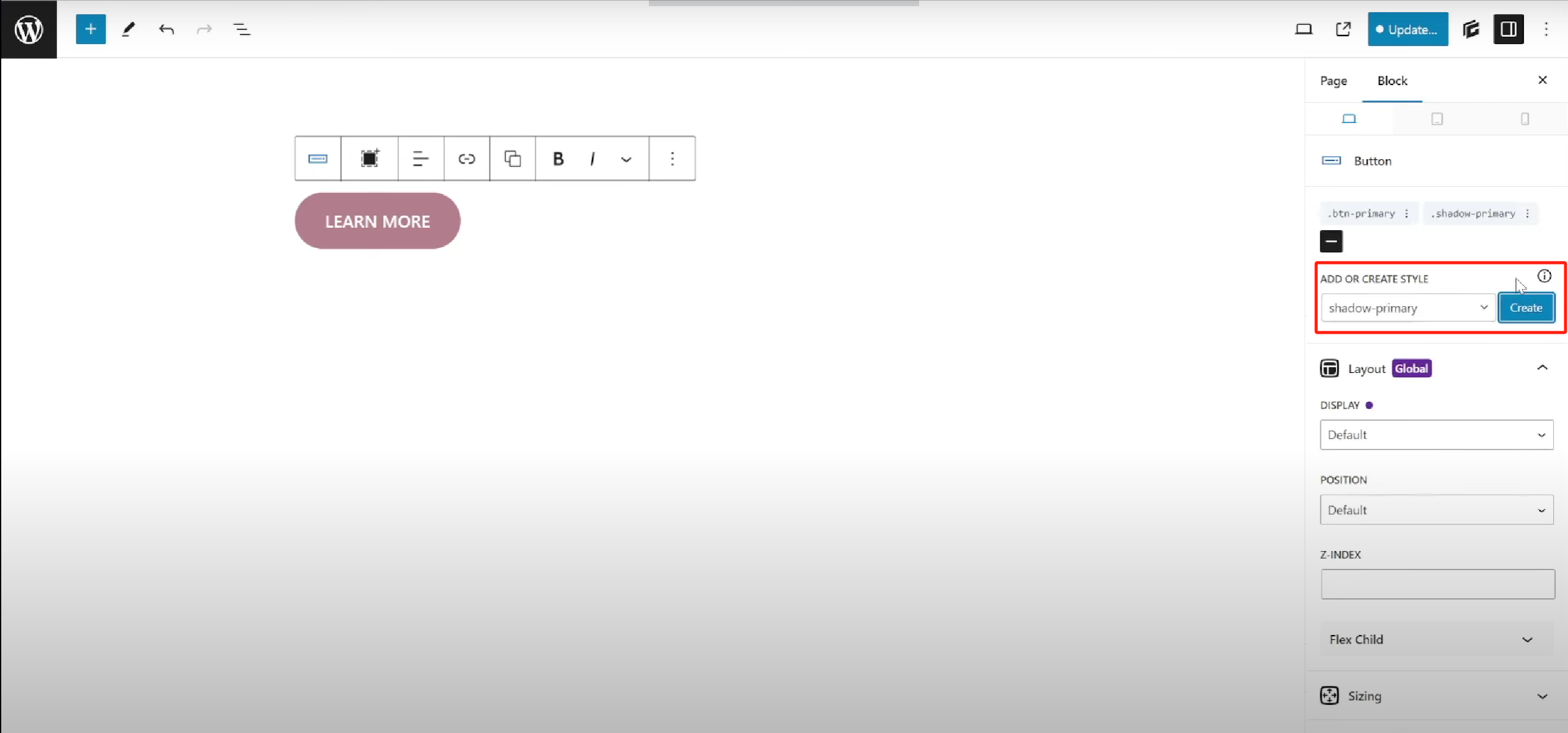 图片[13]-GenerateBlocks Pro 全局按钮样式教程：创建可复用按钮设计