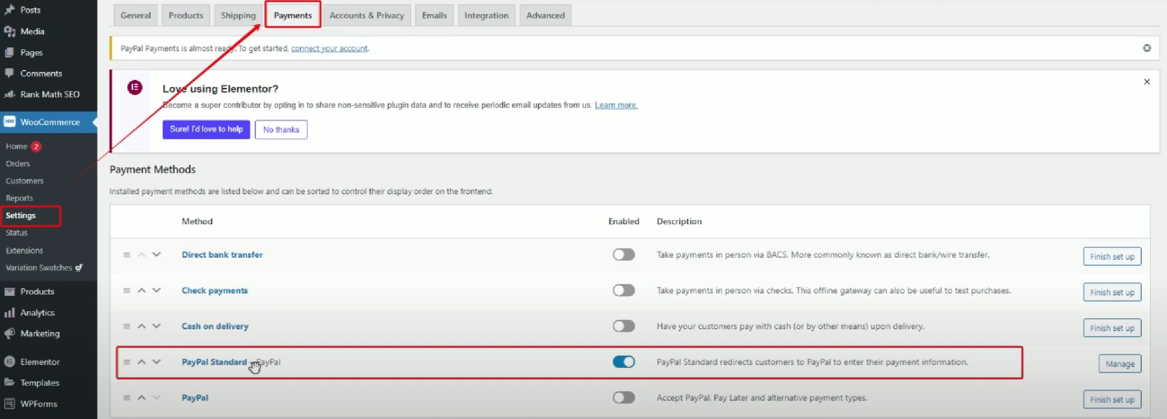 Image [5]-WooCommerce Add PayPal Personal Collection Account Complete Tutorial (For Indie Sellers)