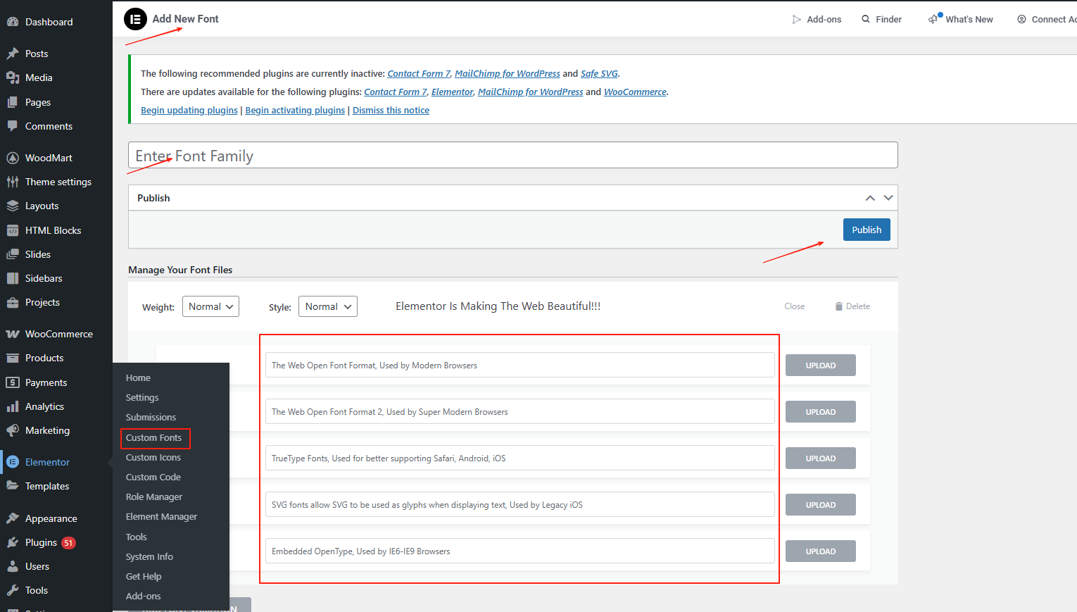 Image [7]-Elementor Styles perdus après le réglage de la police ? La bonne façon d'ajouter manuellement des feuilles de style CSS