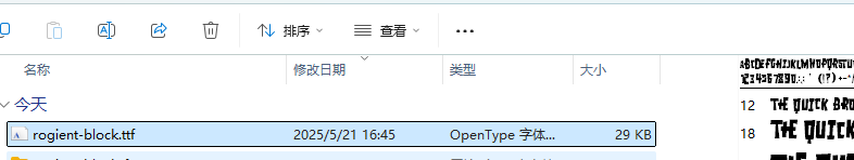 Image [2]-Rogient Block Fonts in WordPress with Loading Tips