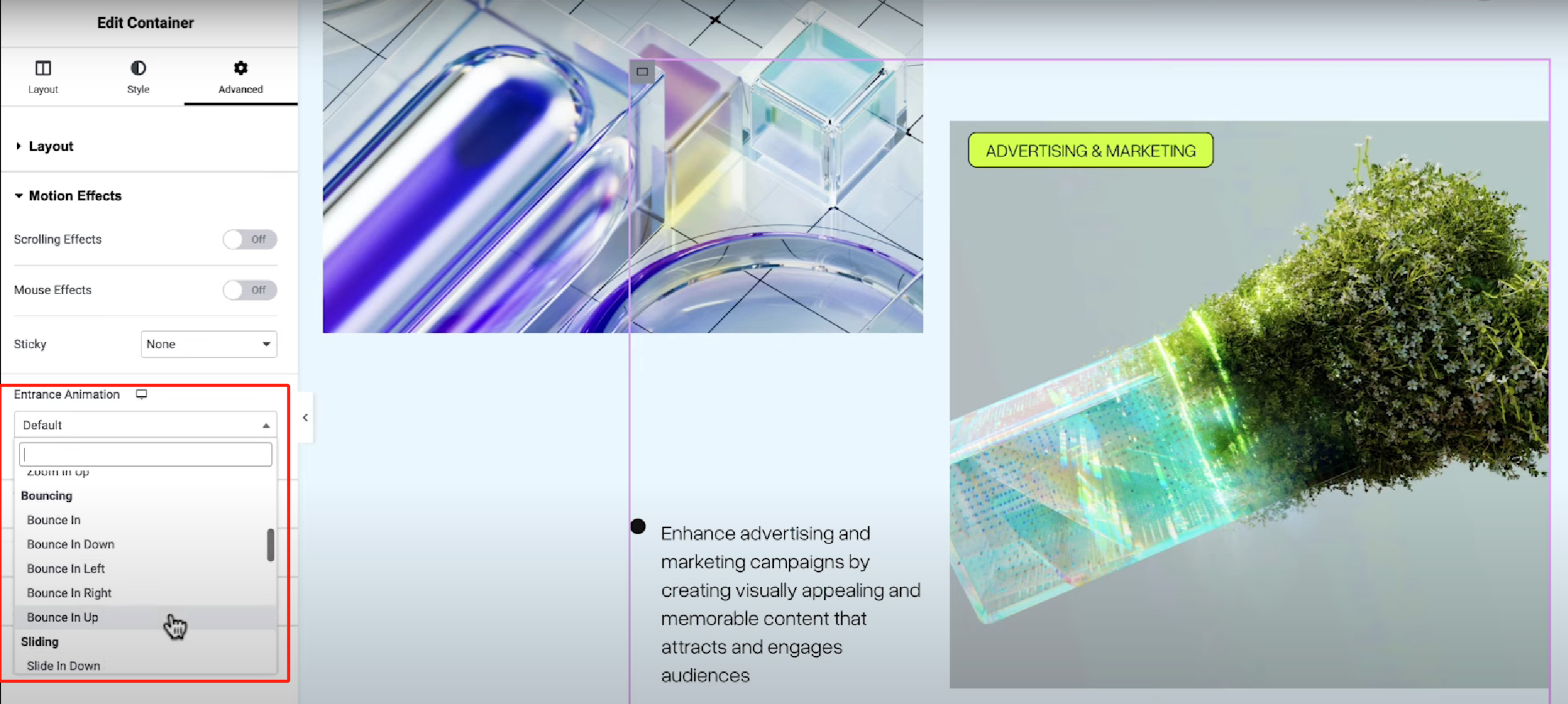 图片[1]-Elementor Pro 动画教程：四种动效让网页焕发生机