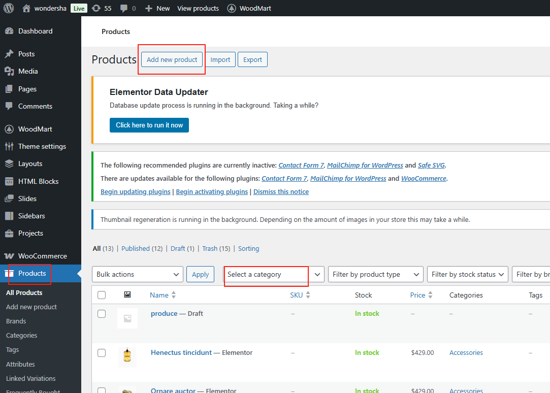 Imagen [10]-Tutorial completo de introducción al tema WoodMart: Guía completa del proceso, desde la instalación hasta la configuración inicial.