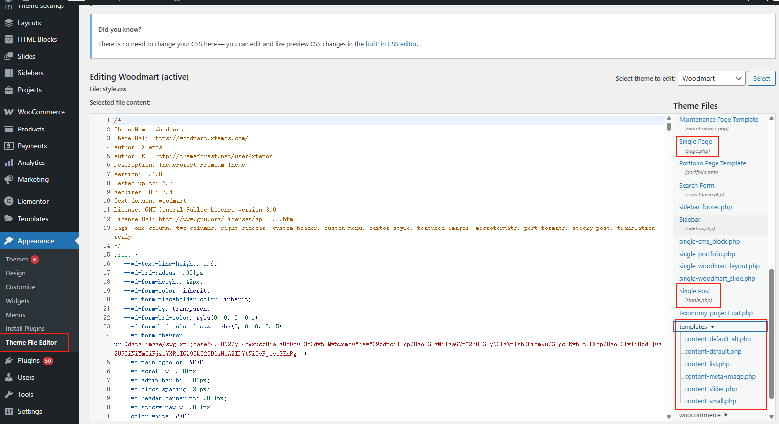 图片[3]-Elementor 报错 content function？深入理解 WordPress Template Loop