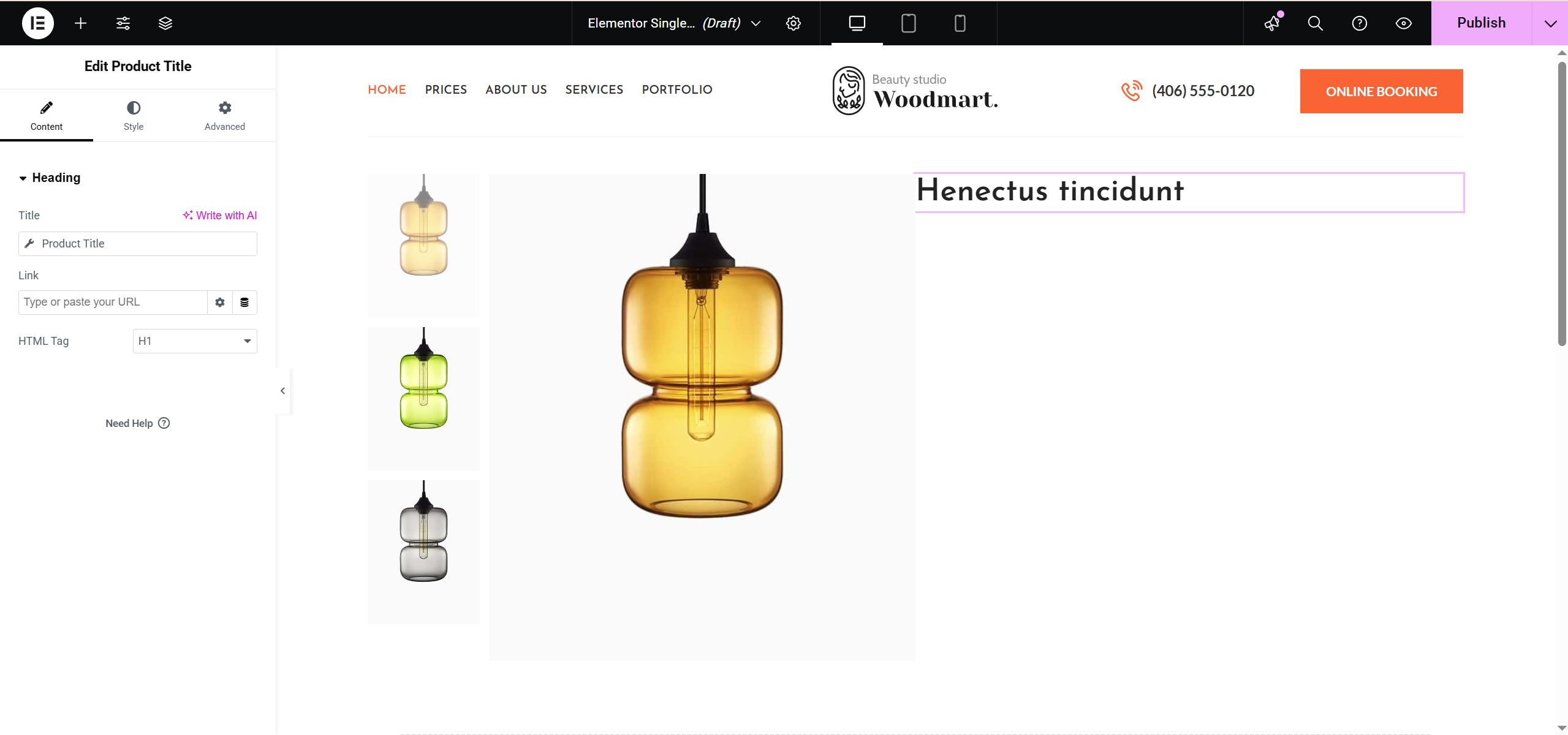 图片[5]-Elementor Pro 打造专属 WooCommerce 商品页面全教程