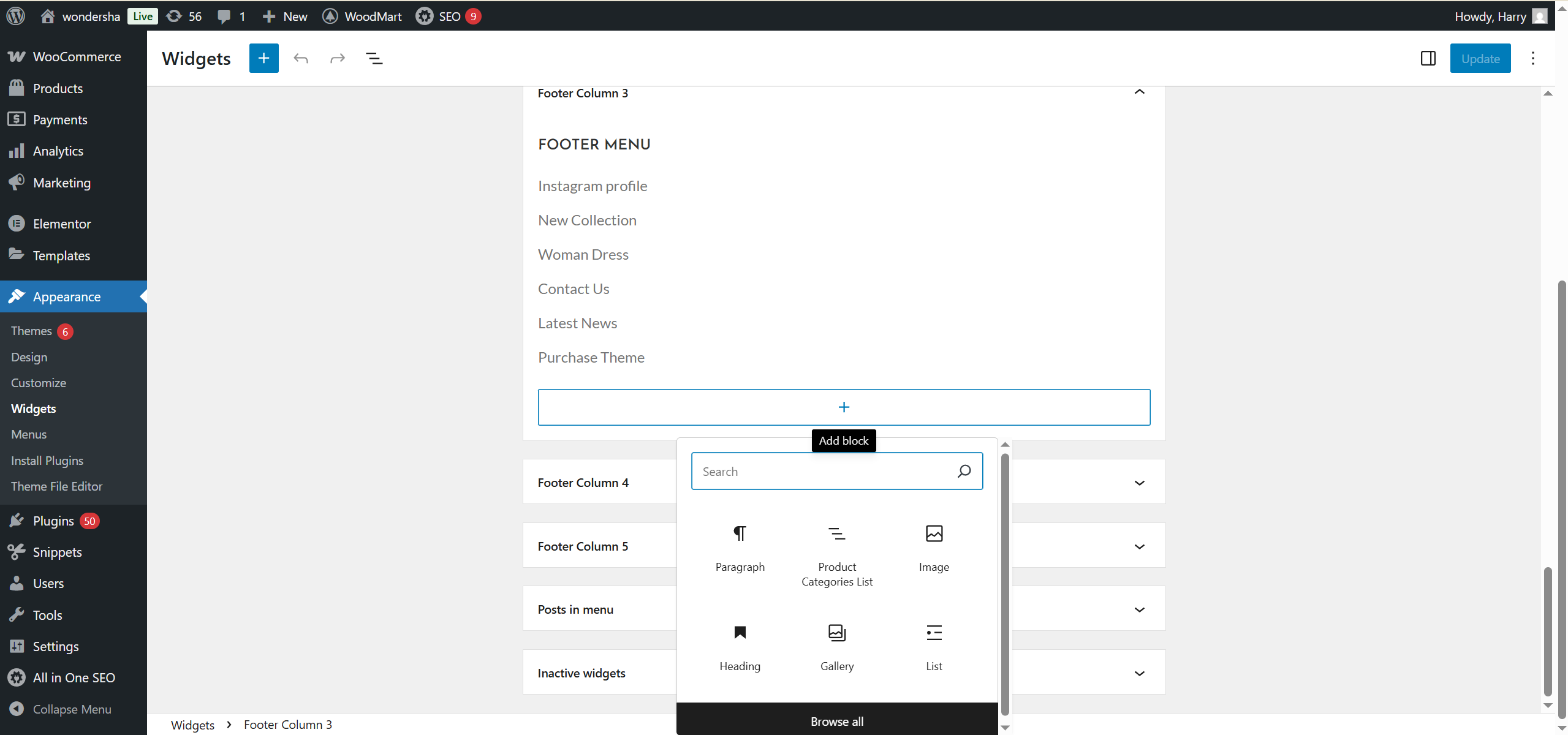 图片[12]-WoodMart Header Builder 教程：自定义页眉与页脚实用指南