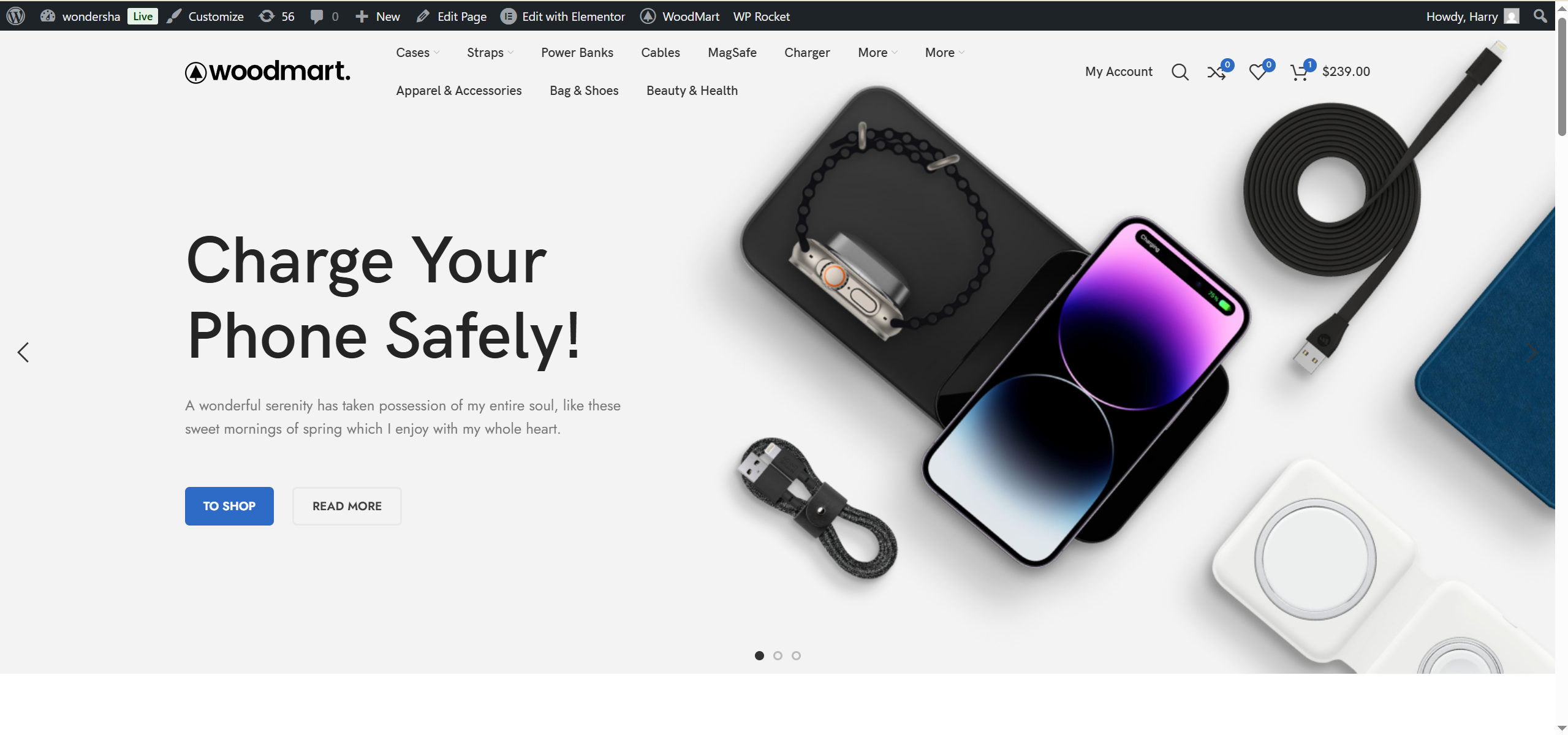 Imagen [4]-WordPress + WoodMart: tutorial de HTML Block y análisis de escenarios de aplicación